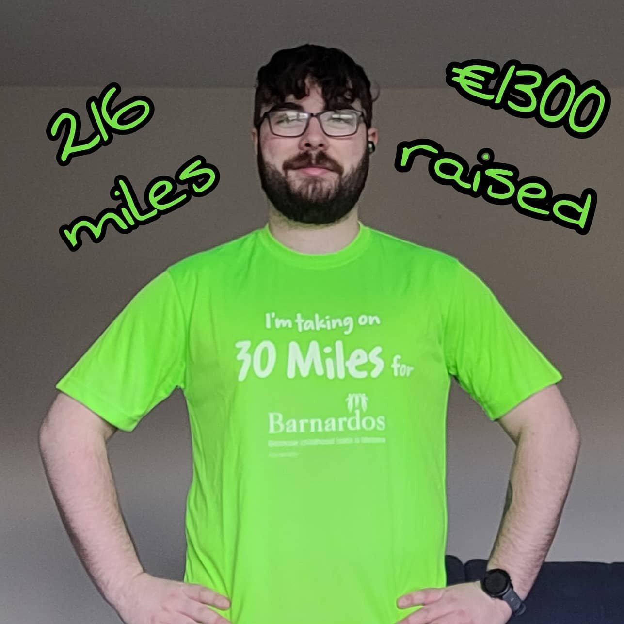 That's it done and dusted! 

Thanks a million to everyone for their incredibly generous donations. It's been a very enjoyable month. 

Stay safe!

#barnardos #30milesforbarnardos