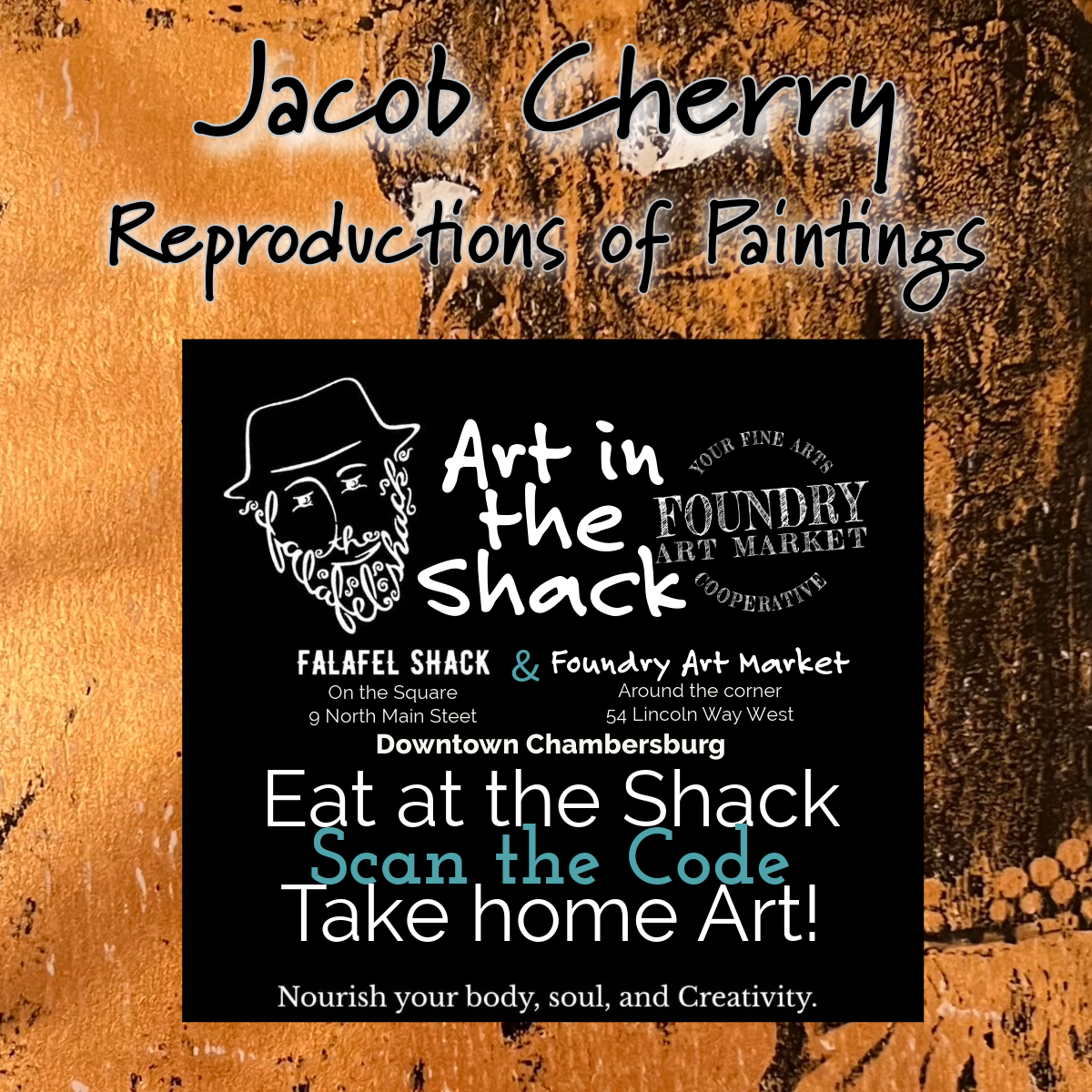 Scan the code to pay and take home Art!