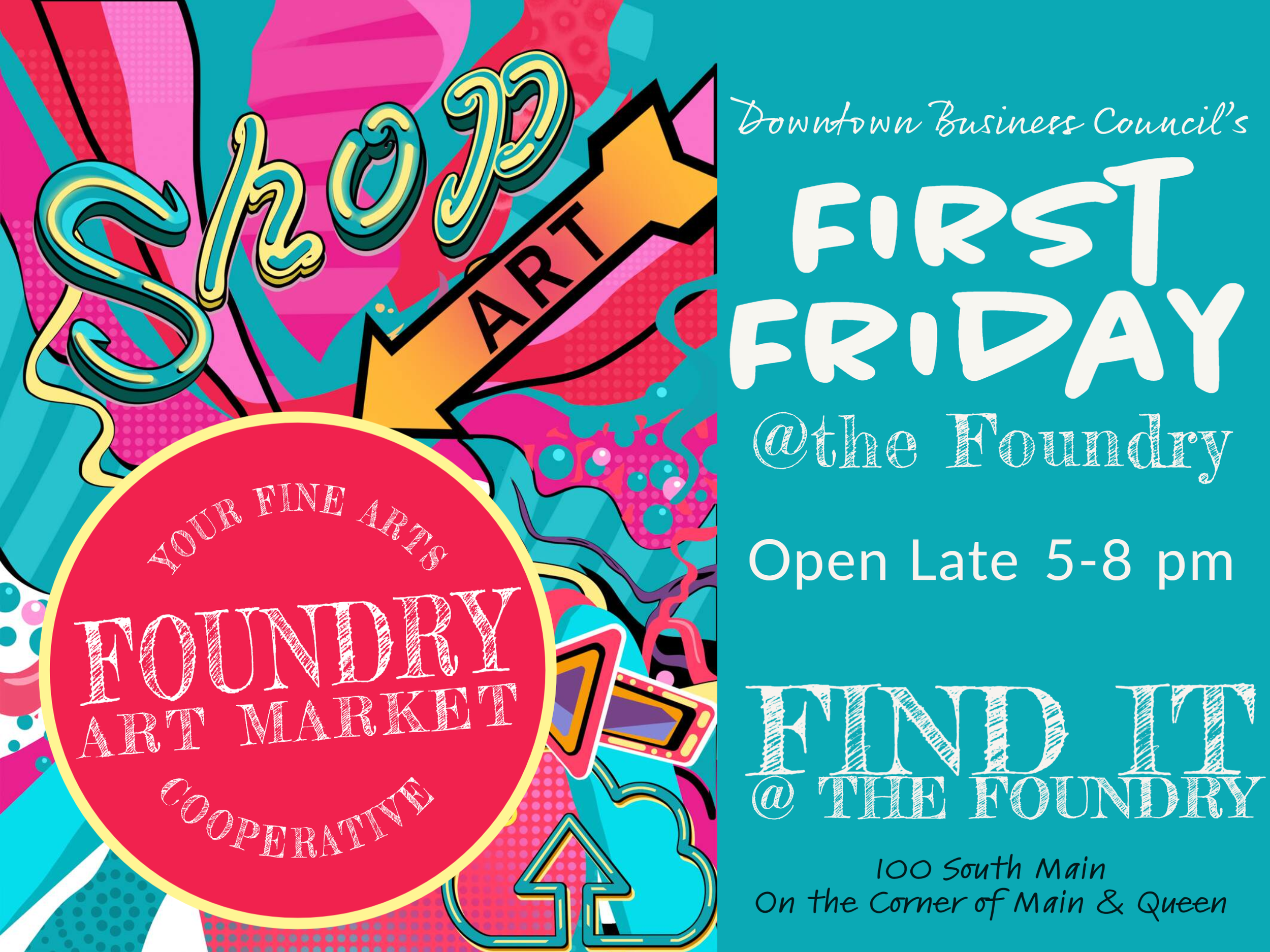 DBC's First Friday October: Paint the Town Pink