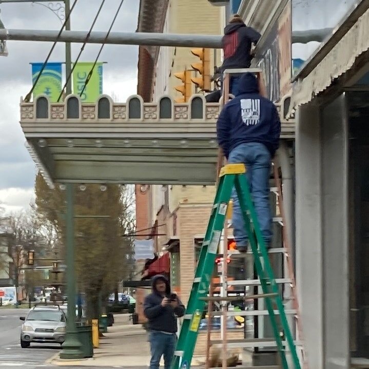 Our Foundry sign is coming down.
We will get it installed on our new building in a few weeks!
Visit us soon around the corner at 54 Lincoln Way West!!