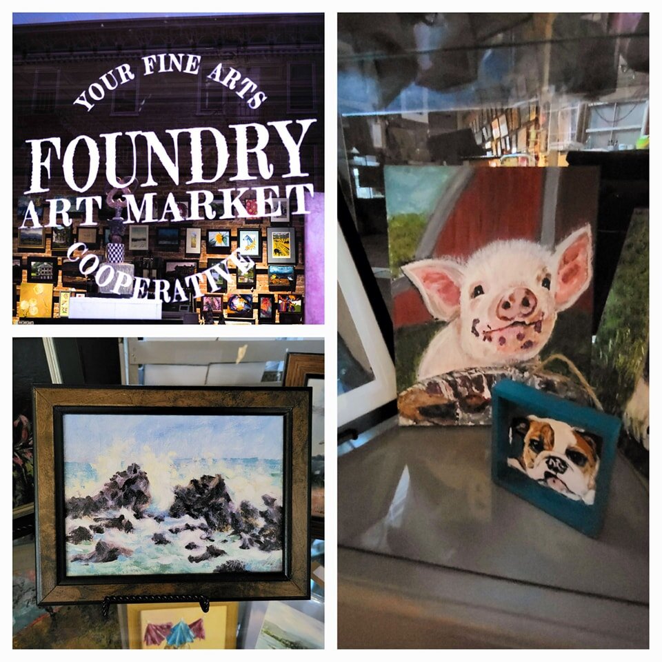We are still hard at work preparing our new space located at 54 Lincoln Way West! We can't wait to show off our new digs! For today, go out and enjoy spring, and check us out on our website!
 #landscapes #chambersburgpa #foundryartmarket #finditatthe