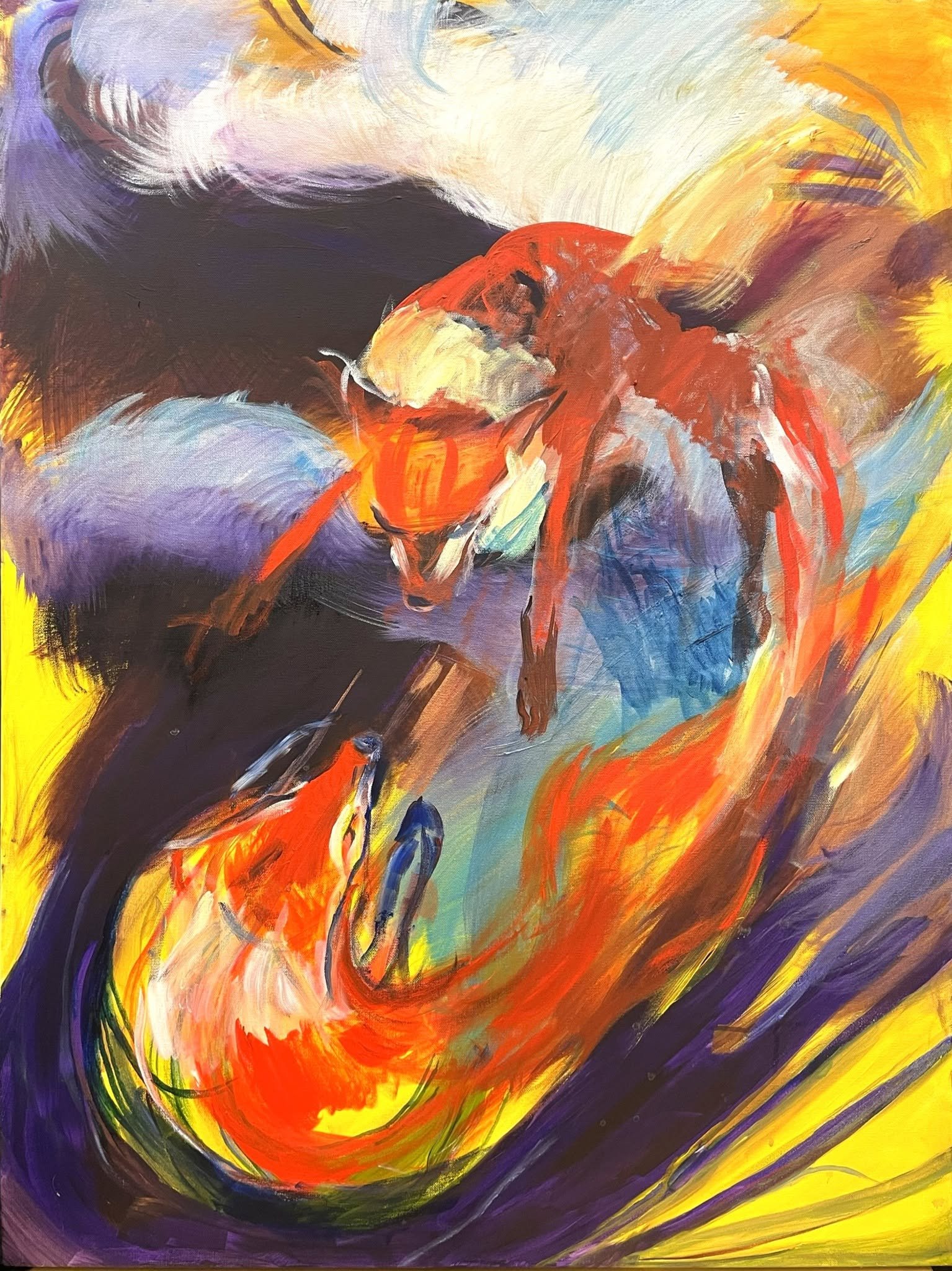 Fox Series - Fighting - Kate K.jpg