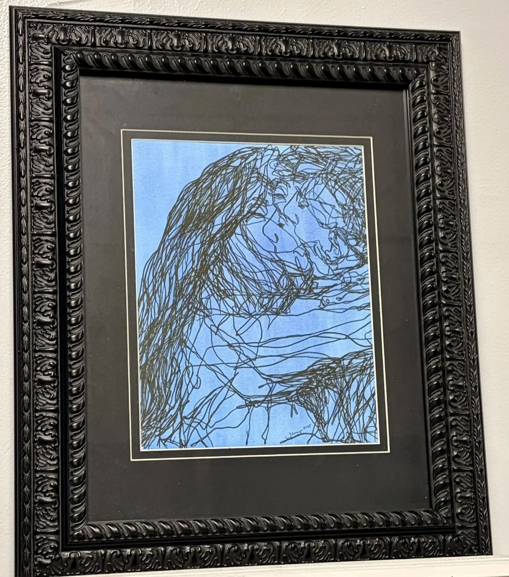 Jacob Cherry - To Her	reproduction of watercolor w/ink	$40