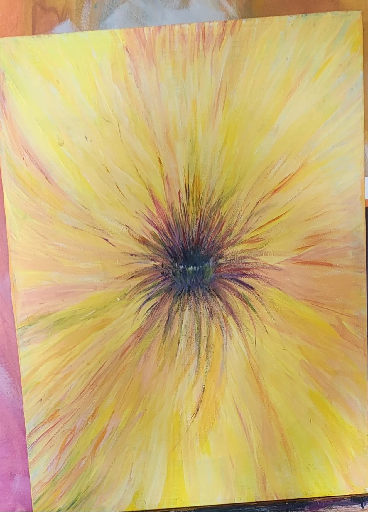 Pam Bartl Flower Acrylic	18x24 JES526	$200