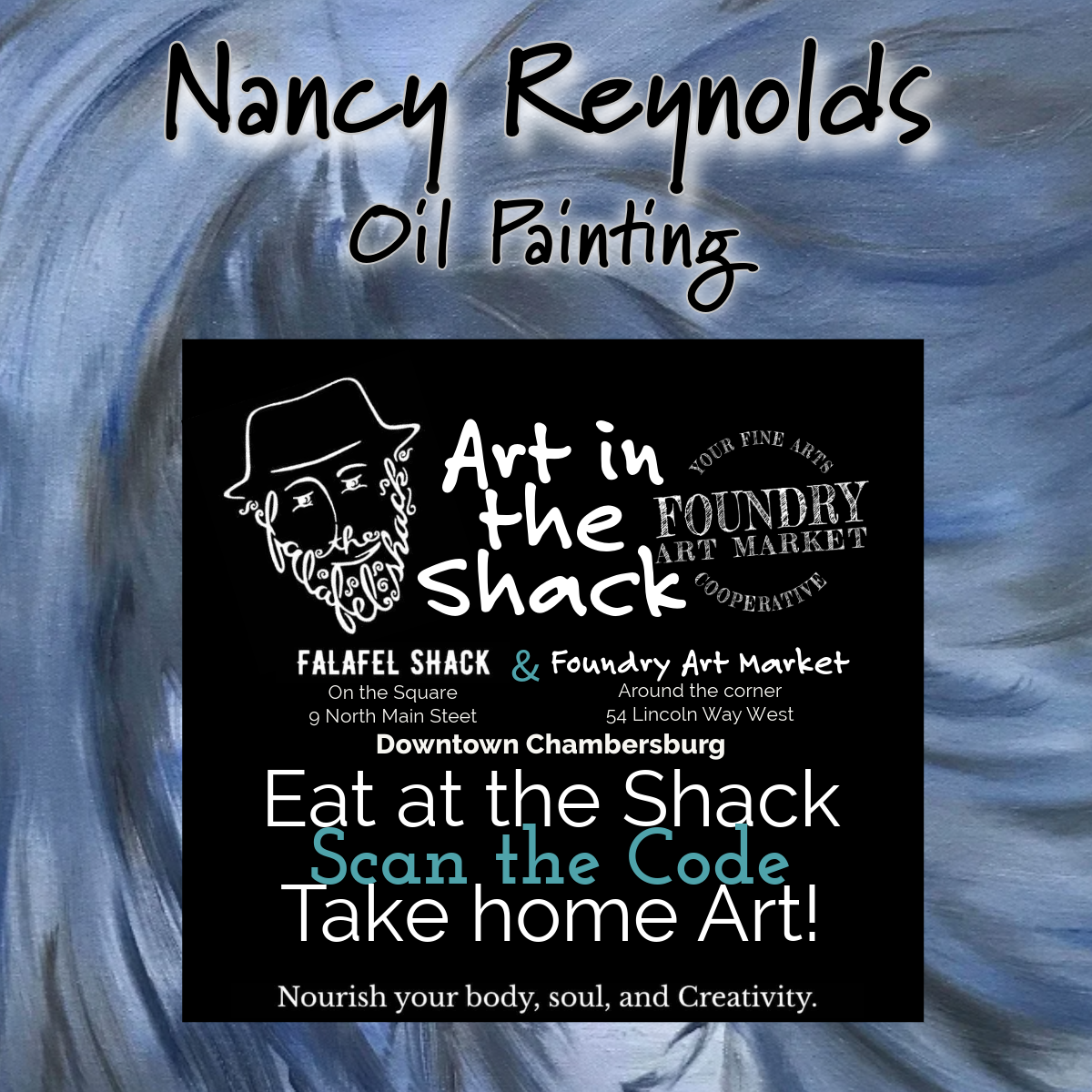 Scan the code to pay and take home Art!