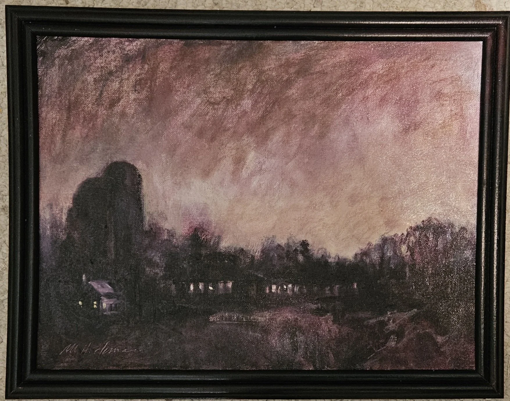Mary Hickman  - Whisper of Dawn - oil - MMH188 - $85