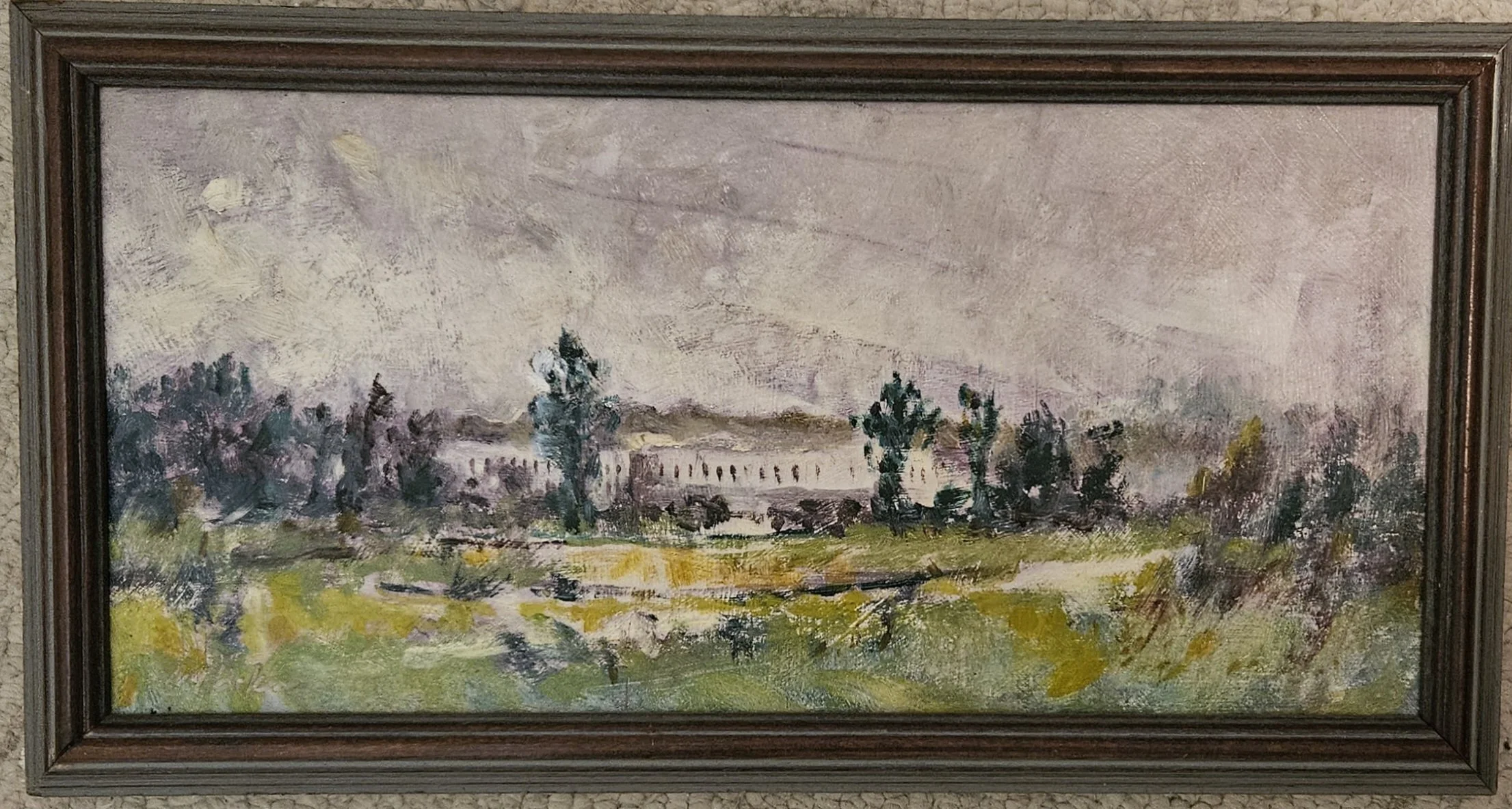Mary Hickman - Lifting Clouds - oil - MMH187 - $85	