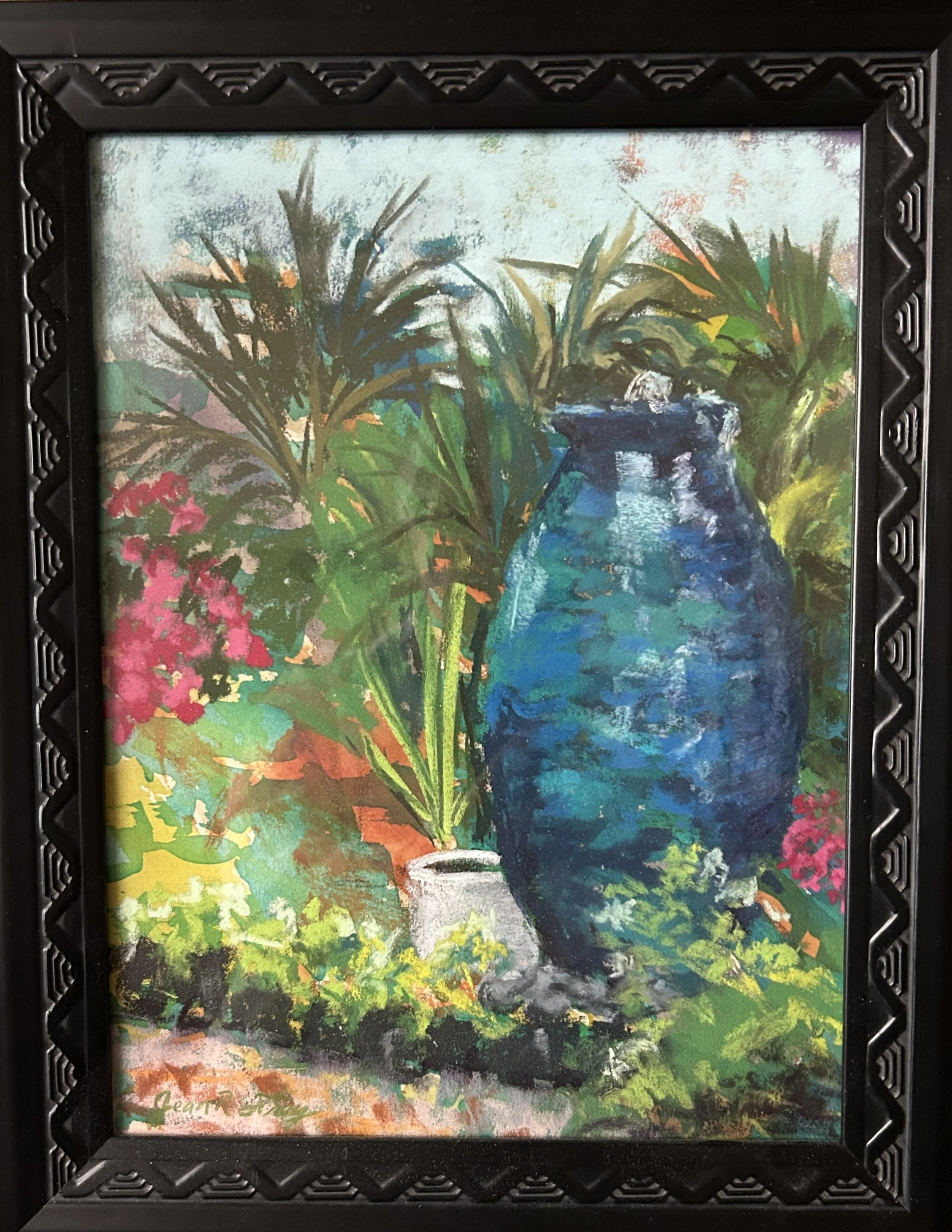 Blue Jar Fountain - Jean Frey.jpg