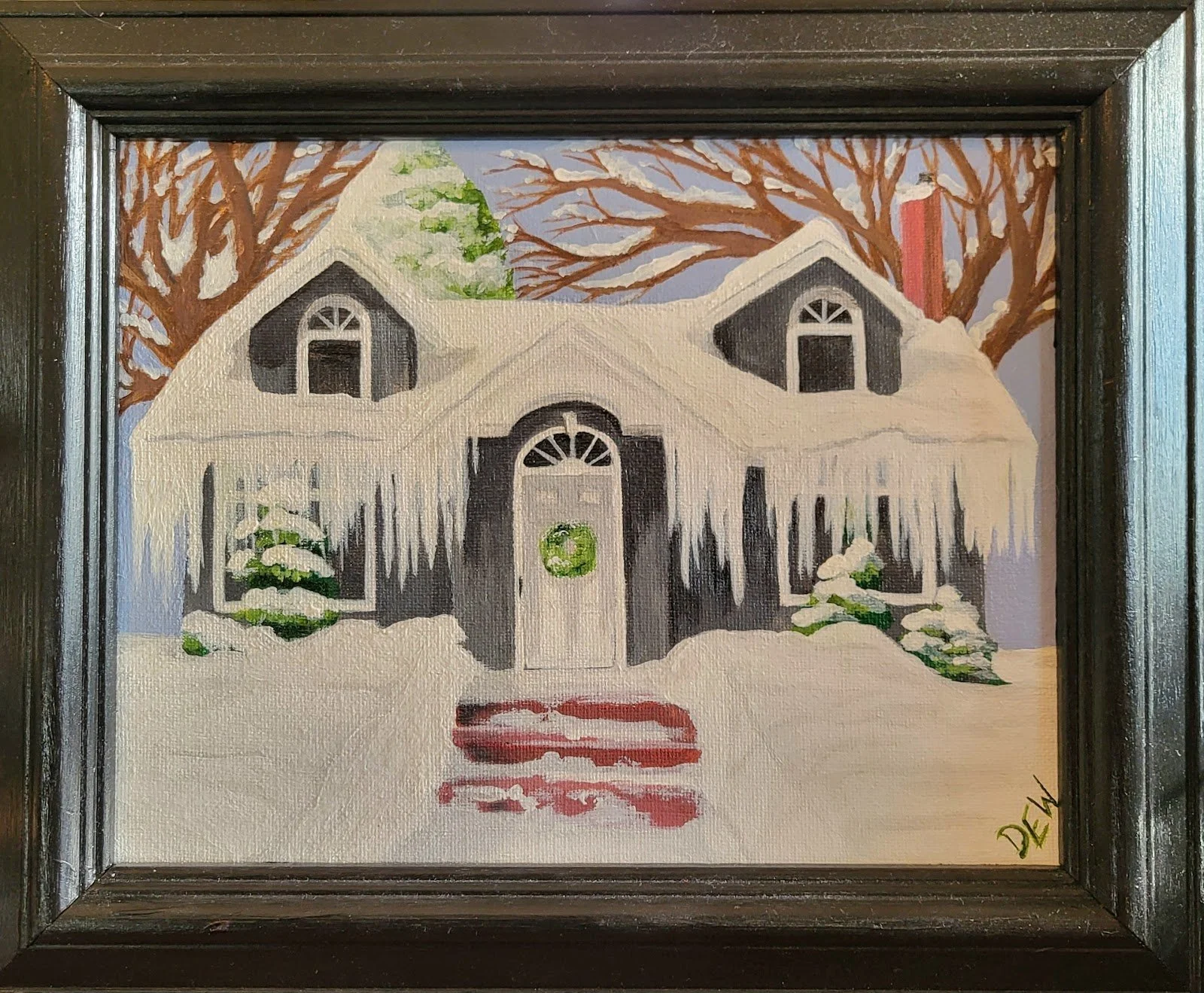 Donna Werling Home Ice Cubed acrylic $125