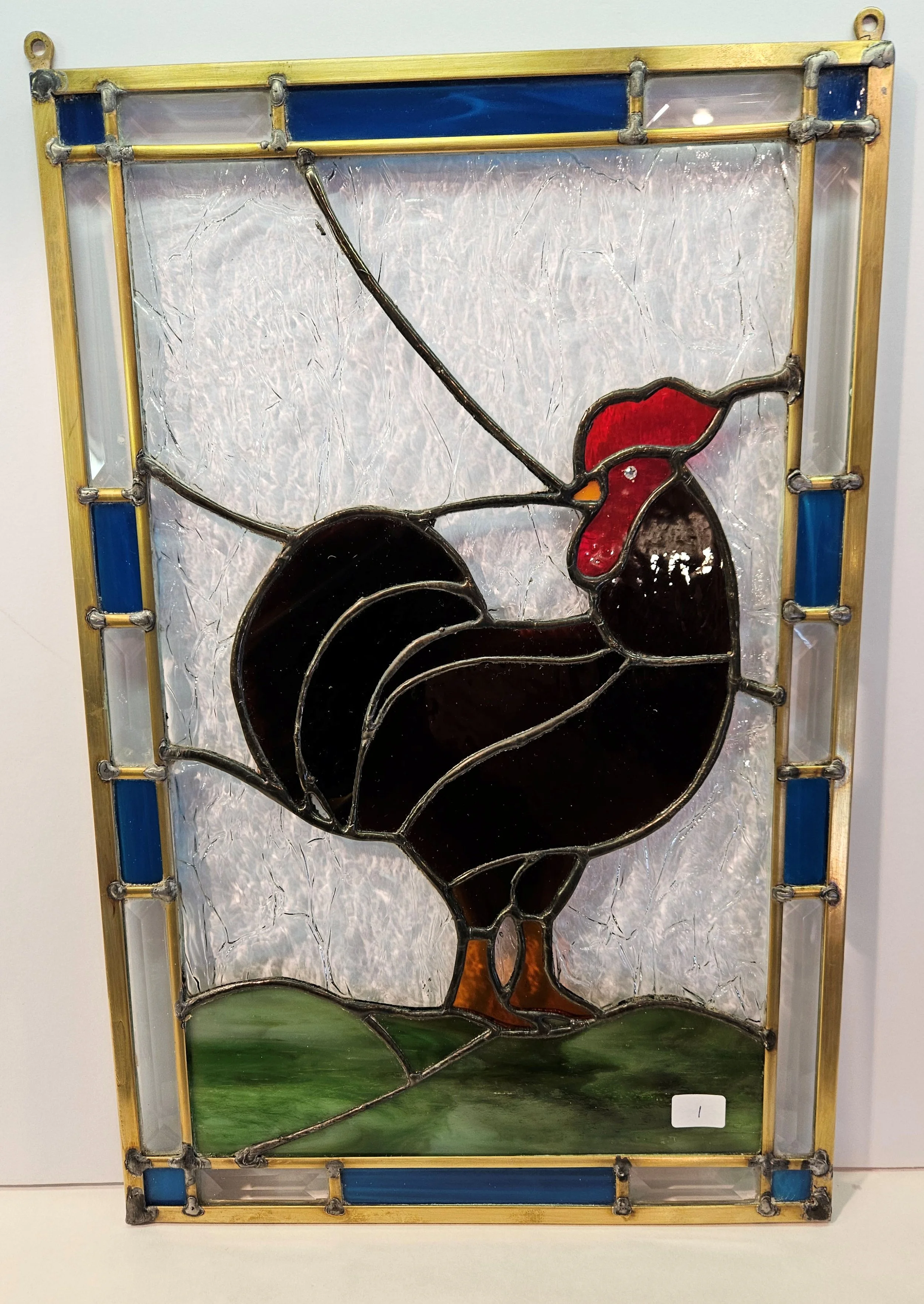 rooster in brass 1073 - leon Adler.jpg