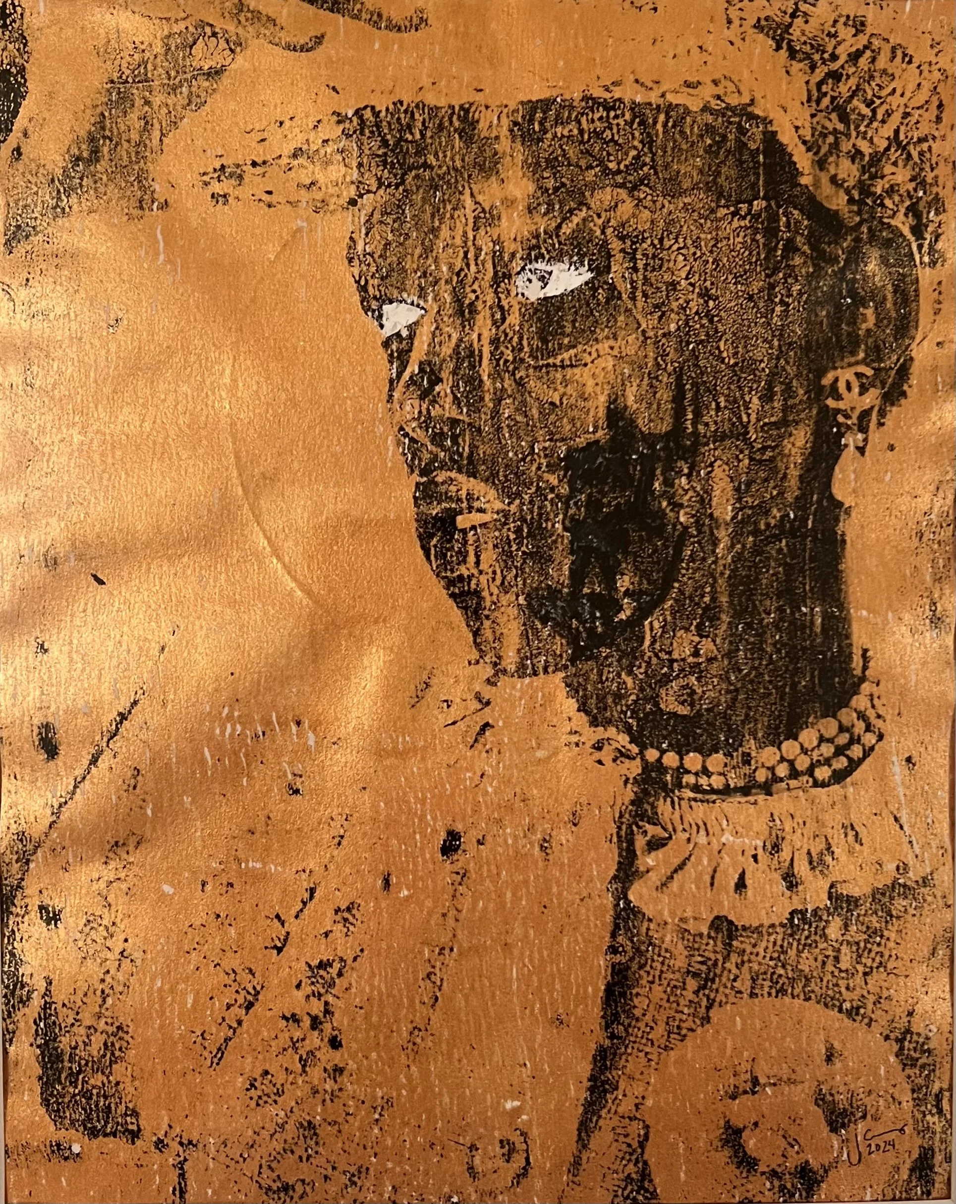 Jacob Cherry - Royal - 18x24 print  (JSC945) $75