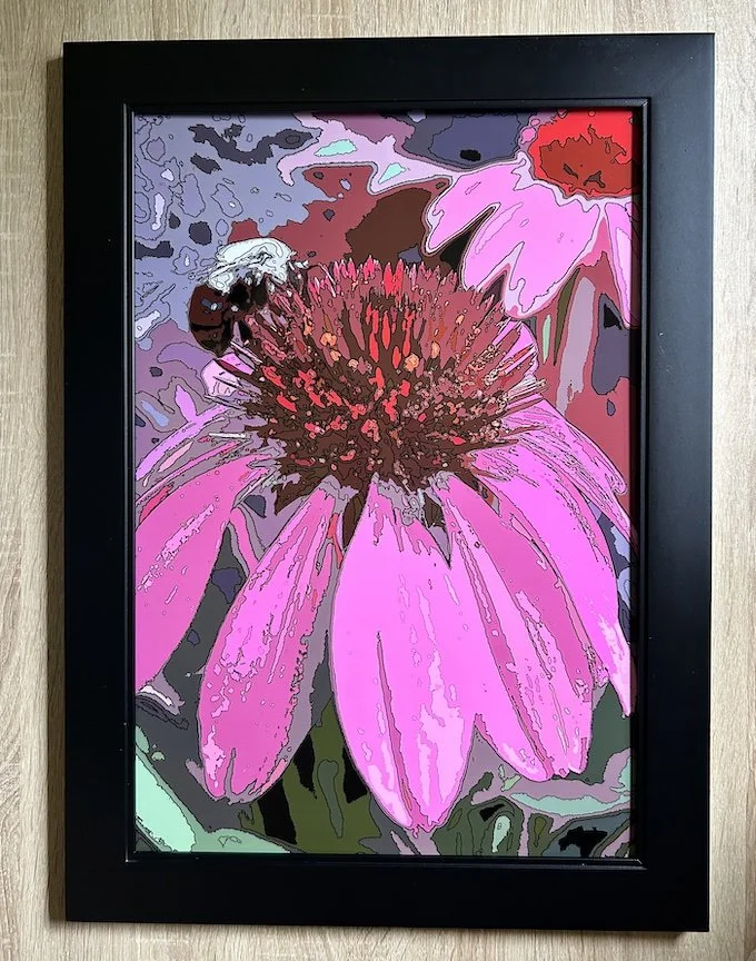 Charging Station black frame no mat 13x19 - The Farmer's Daughter's Flowers.jpg