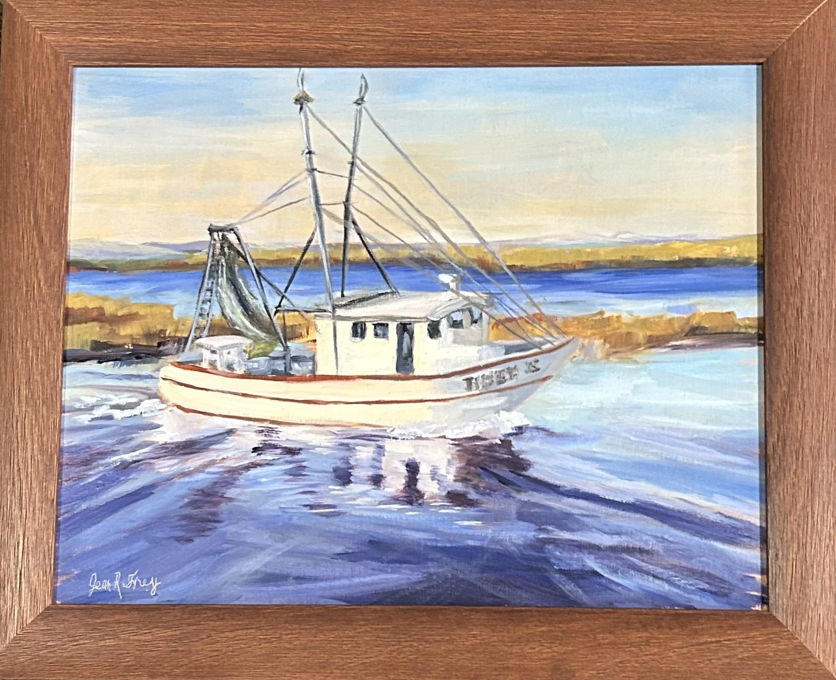 Evening Shrimp Boat - Jean Frey.jpg