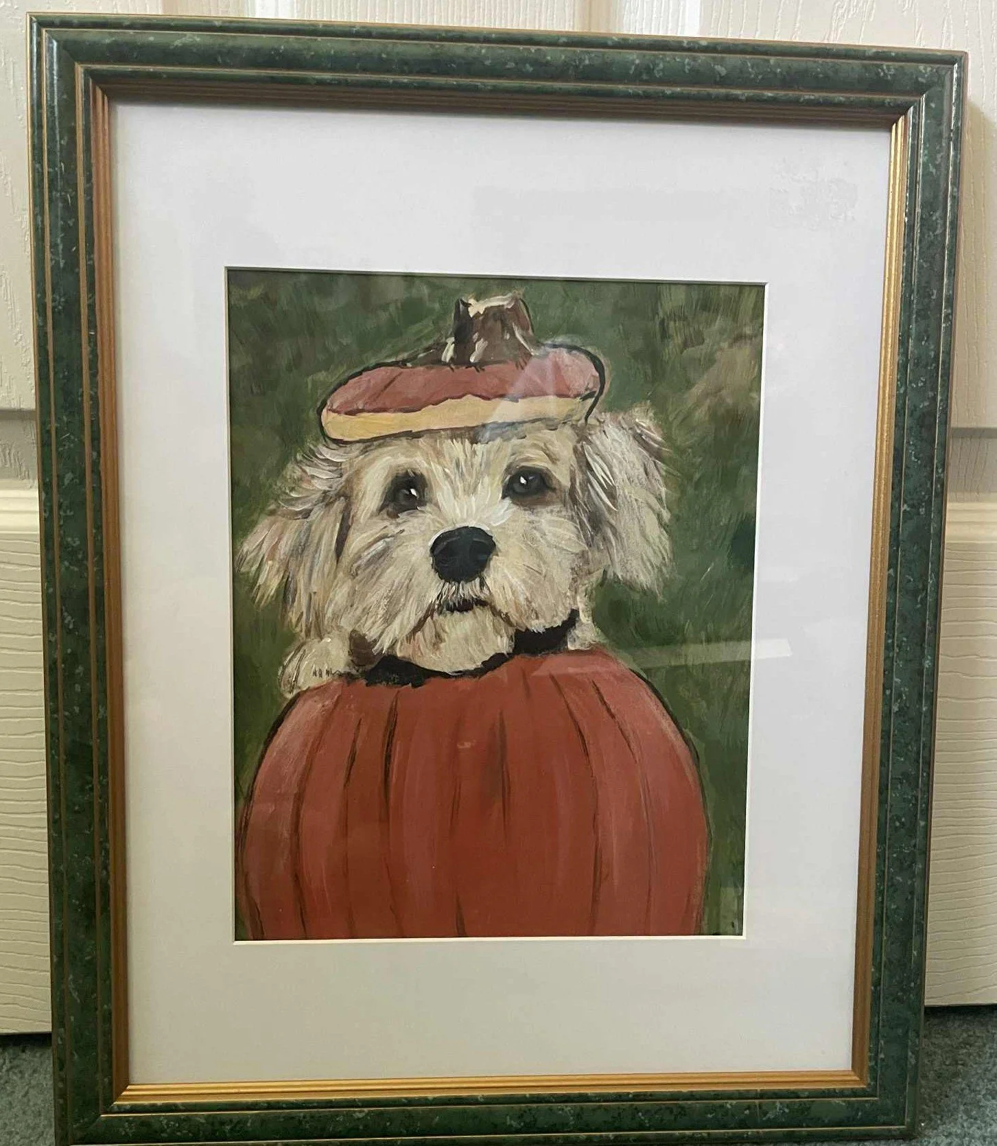 Lisa Harding It’s Pupkin Time acrylic $125