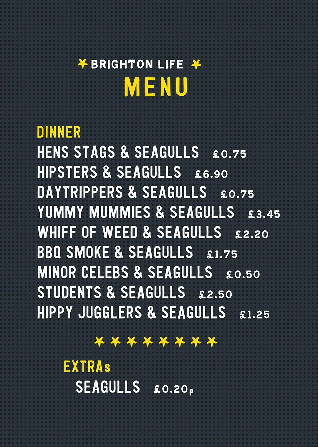 SWP16 Menu – Brighton