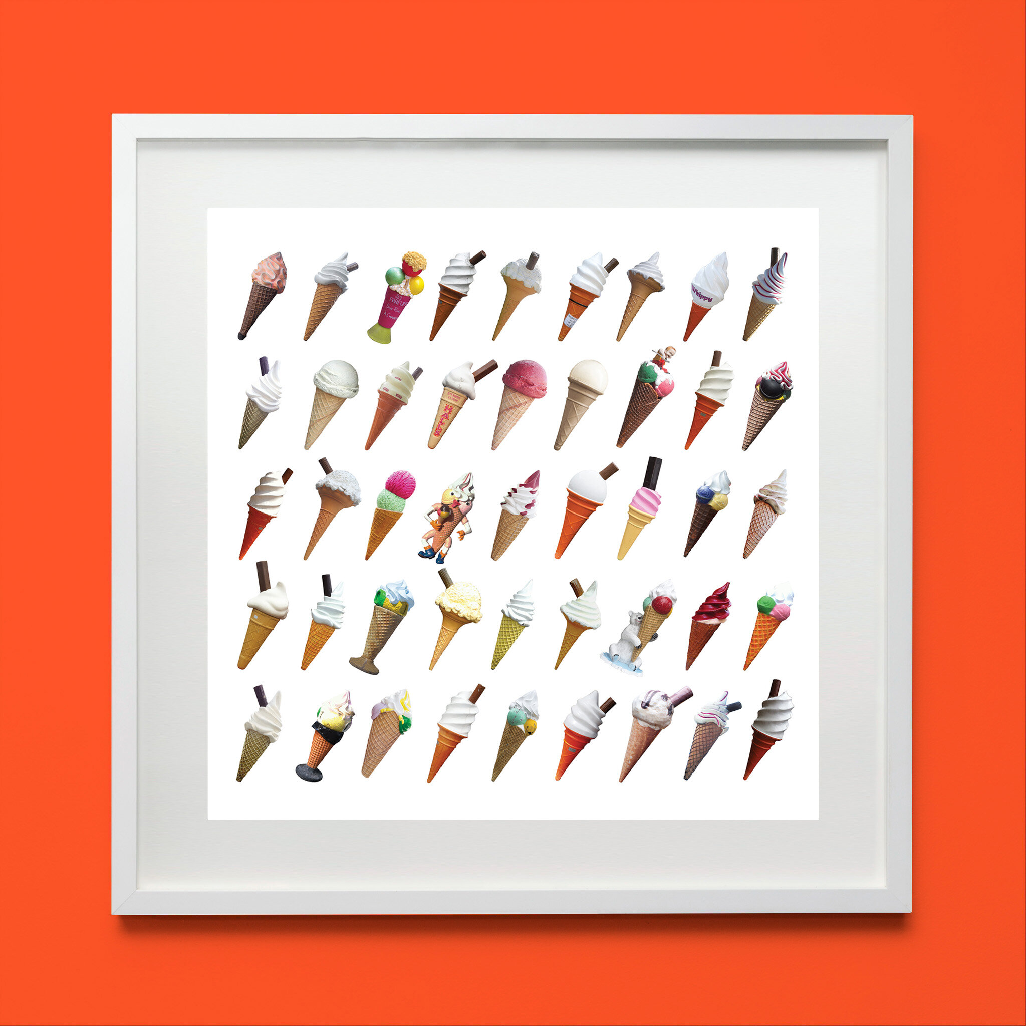 small plastic ice creams _framed.jpg
