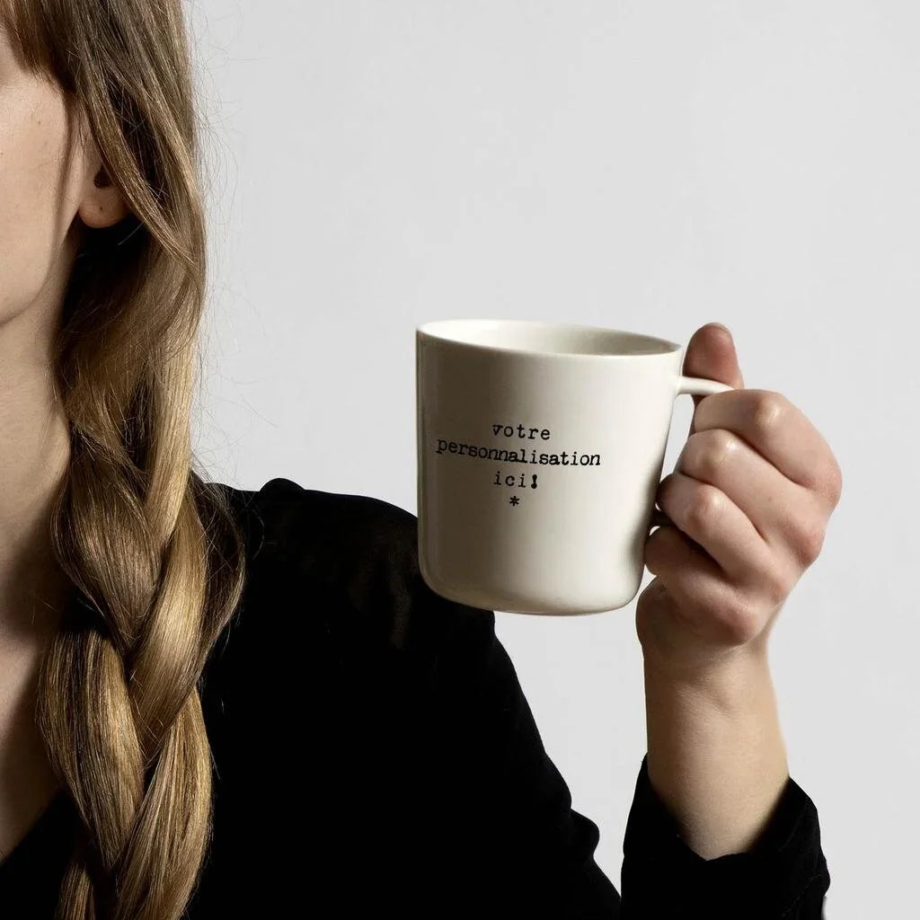 Mug à personnaliser en porcelaine