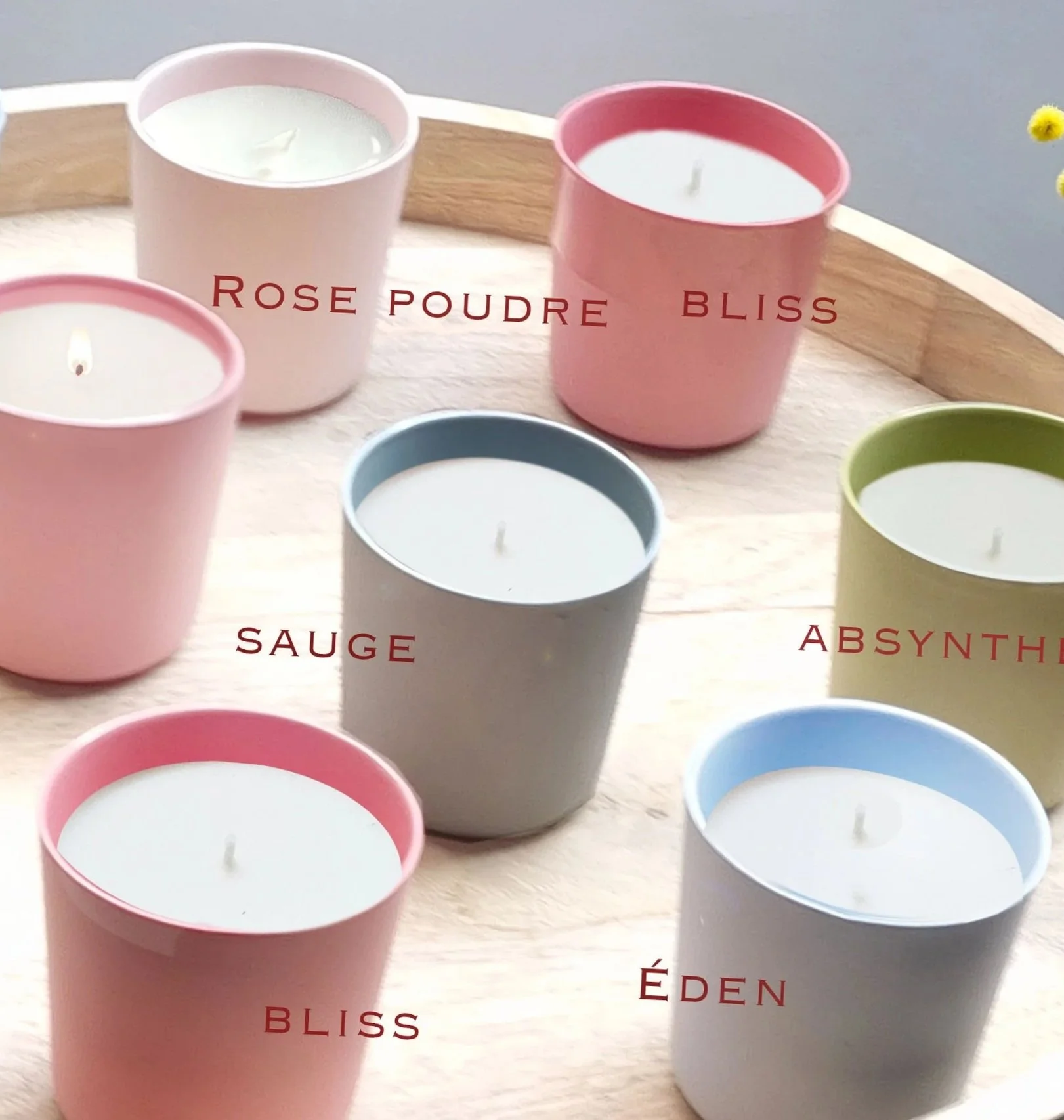 Bougie Ood - de toutes les couleurs!