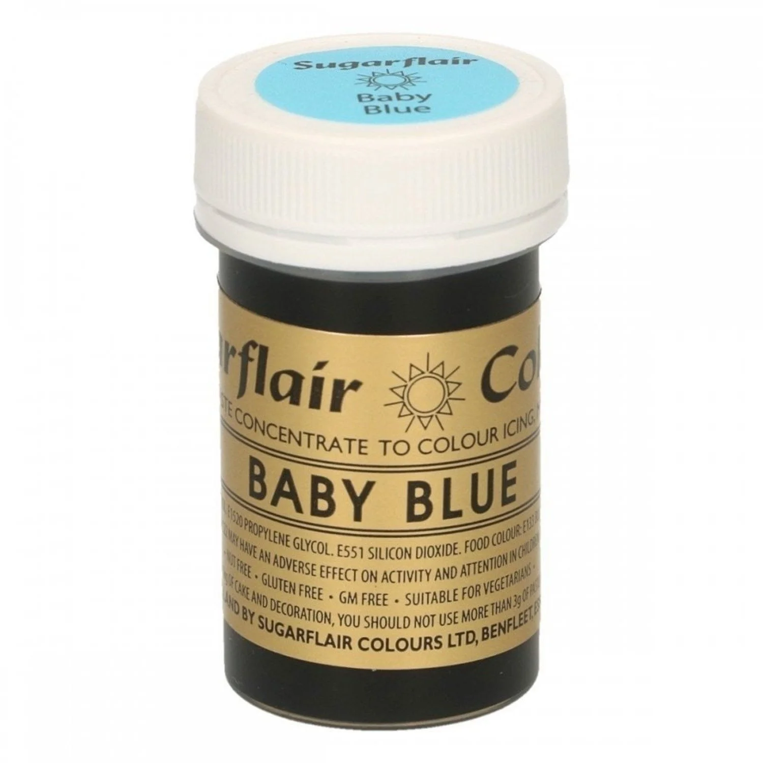 Sugarflair Baby Blue 25g