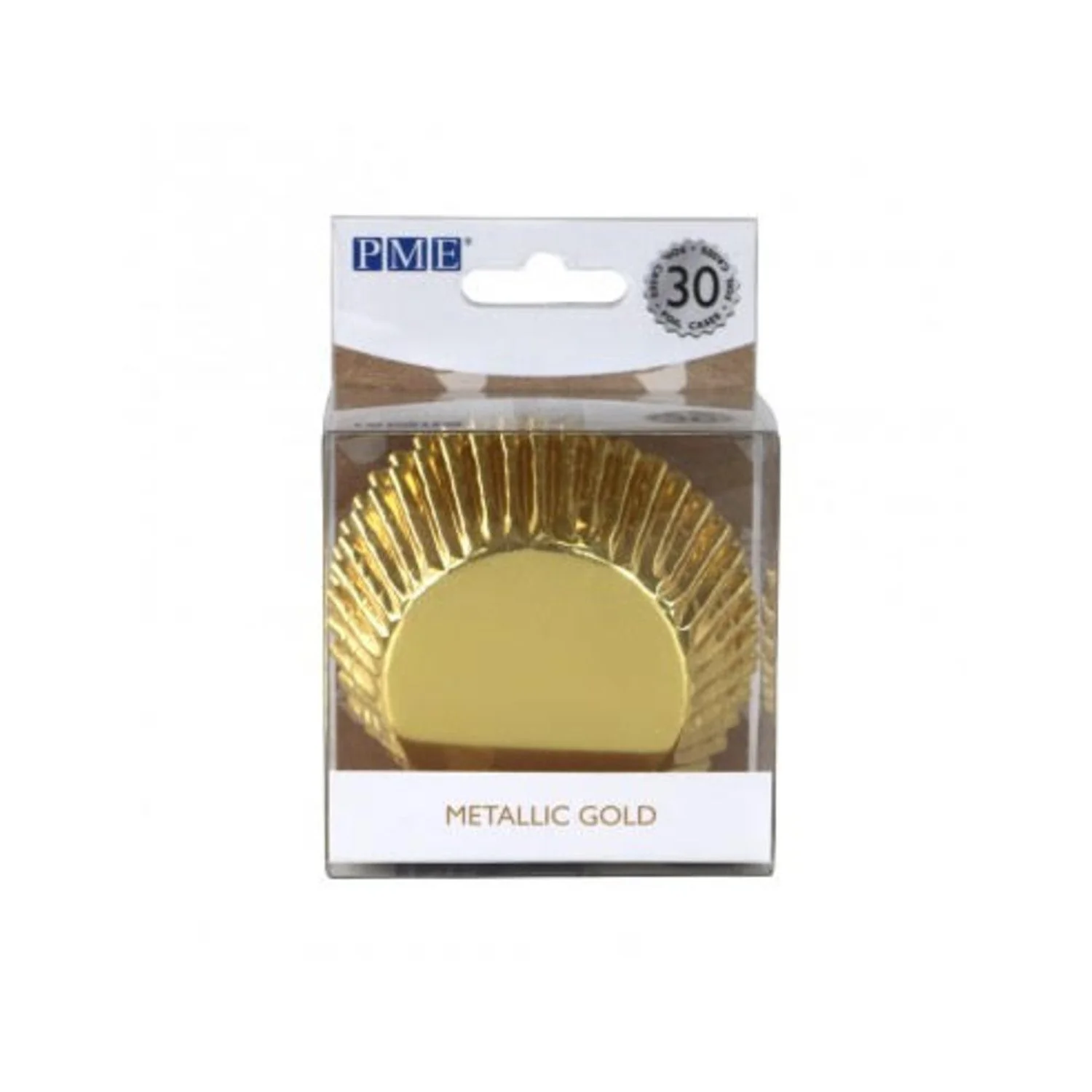 PME Gold Mini Cupcake Cases 30PK