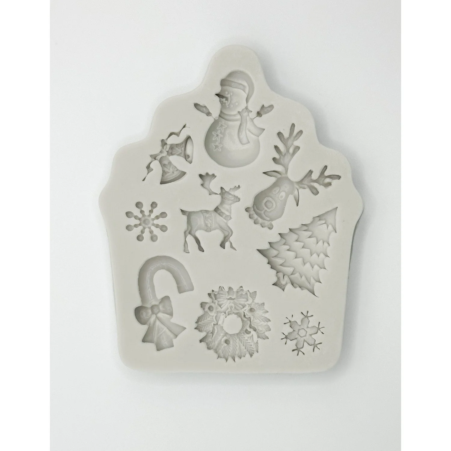 Multi Christmas Fondant Mould- Design 2