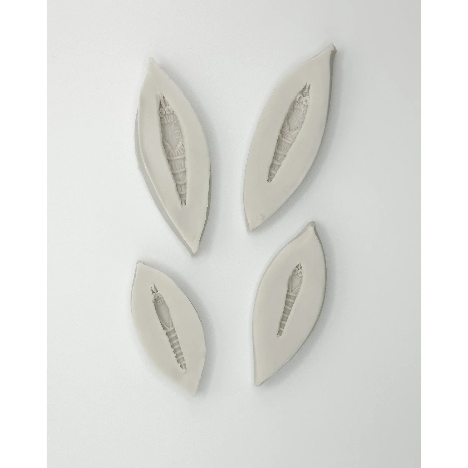 Butterfly Body Silicone Moulds- Pack of 4