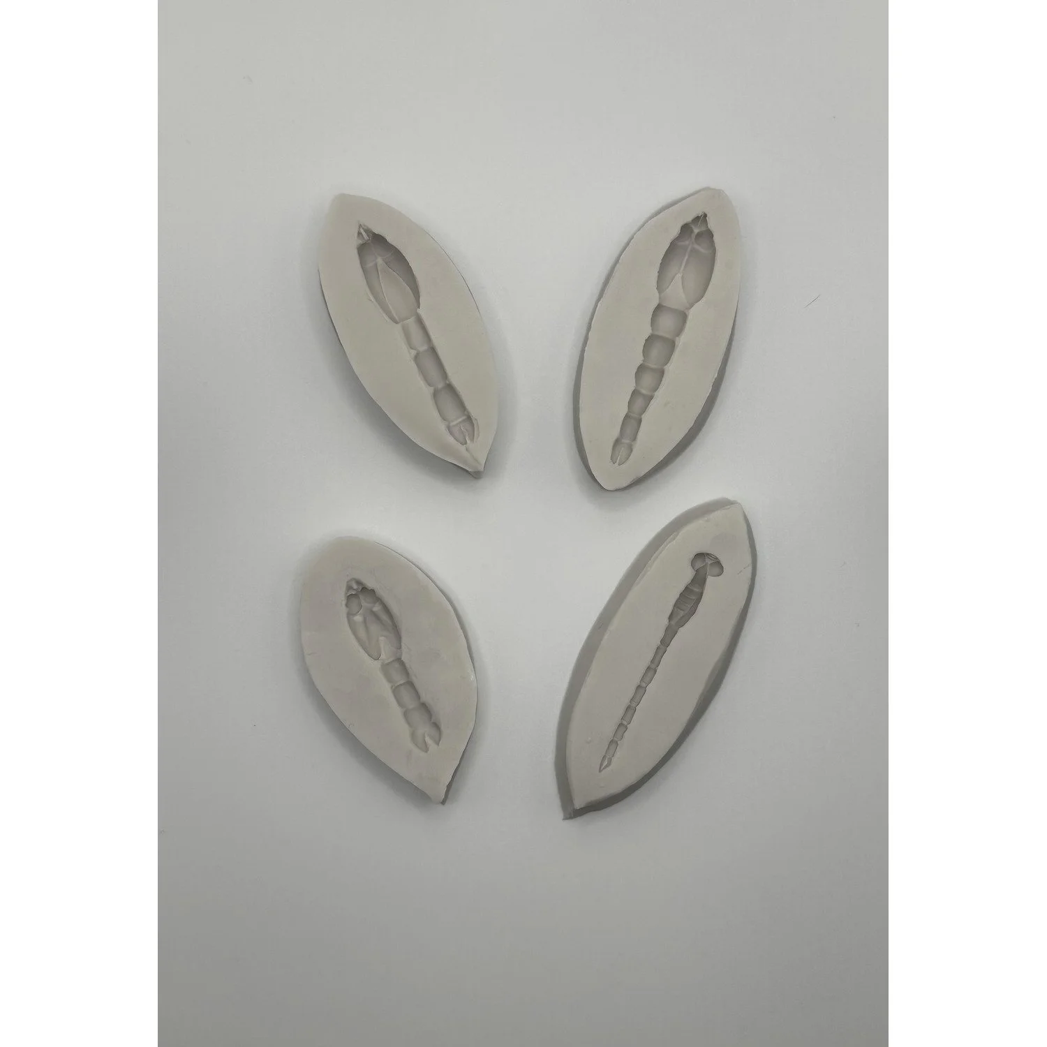 Dragonfly Body Silicone Moulds- Pack of 4