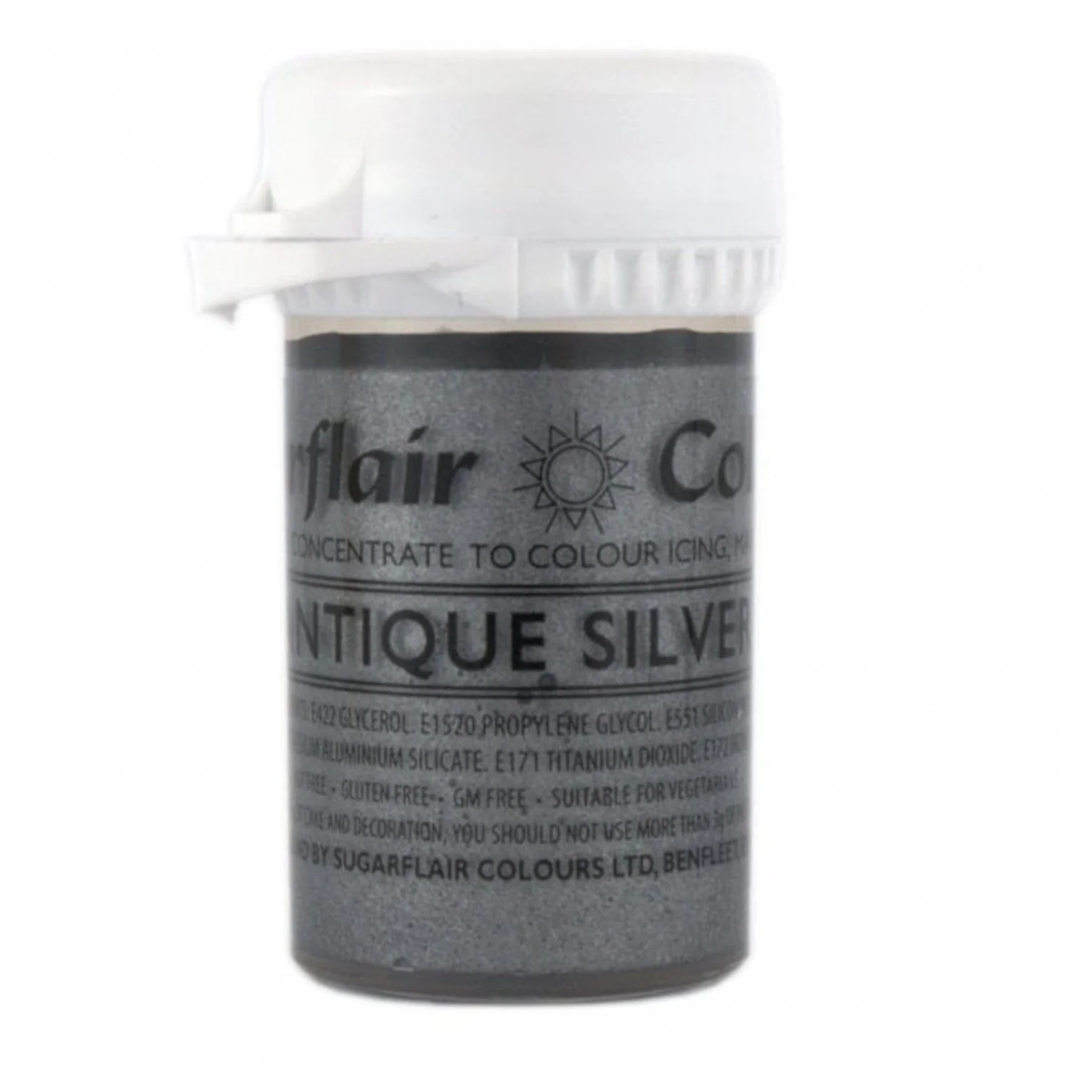 Sugarflair Antique Silver 25g