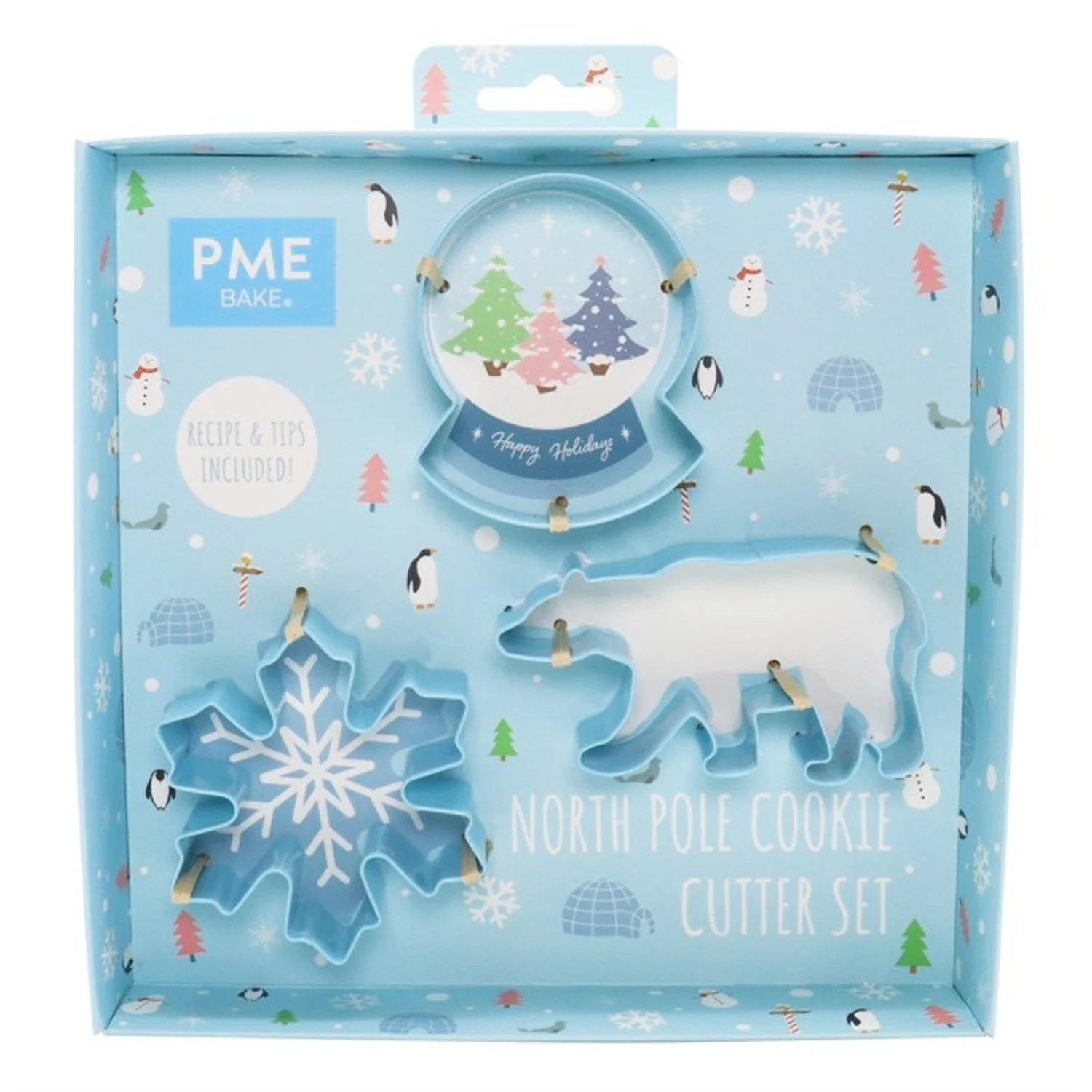 PME North Pole Cookie Cutter Set Of 3