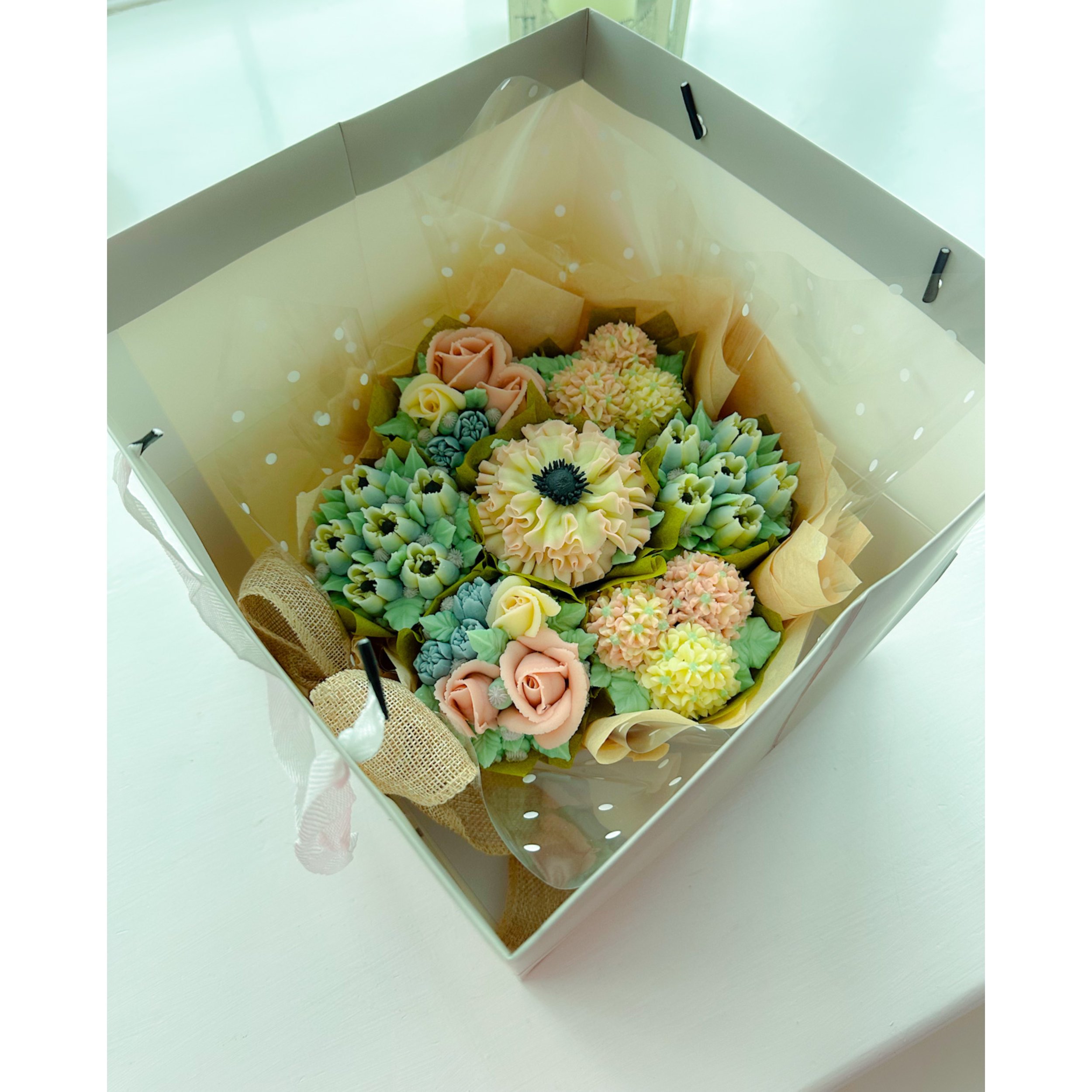 Eucalyptus 25cm Bouquet Bag