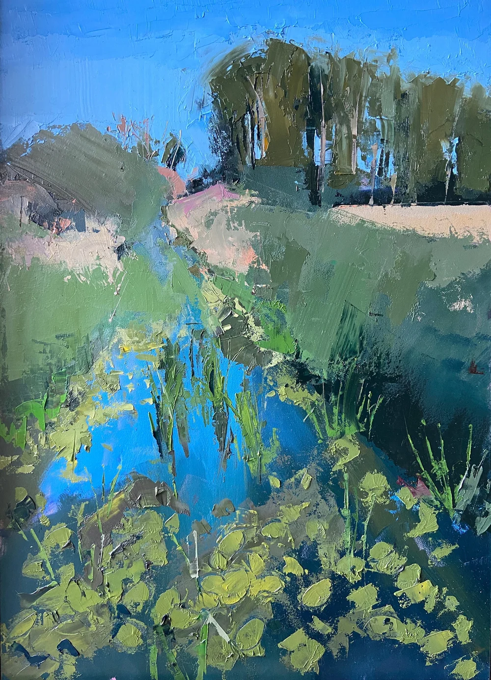 Minsmere New Cut — Paintings by David Riches