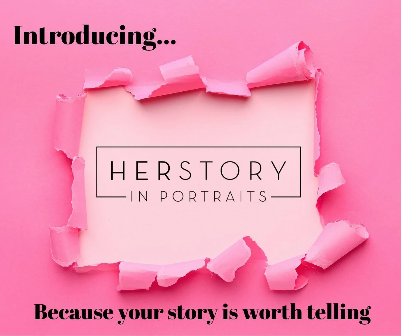 Women have a story tell. And we are here to help. Introducing HERstory in Portraits a campaign by Maureen O'Shay Photography, Andrea Simmons with FACEFORWARD Skincare and Cosmetics, Luralynn Lombardi with Katy Art and Frame and Laura Heymann with Gre