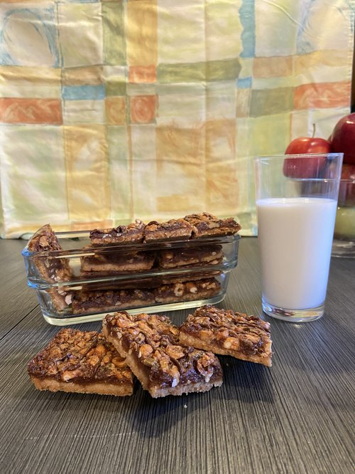 Barre aux noix et chocolat