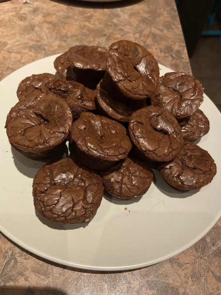 bouchées de brownies