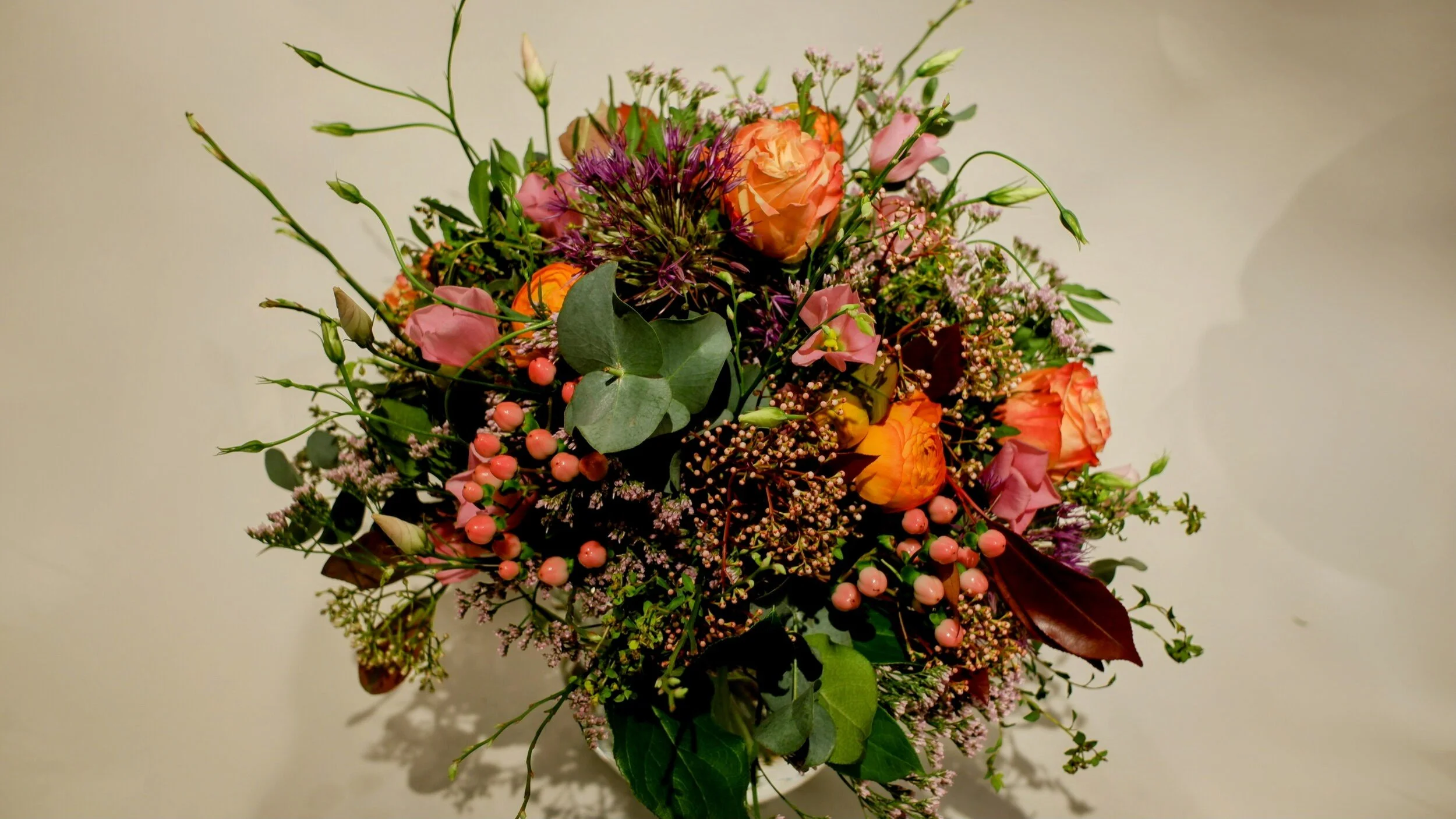 Blumenstrauss verspielt