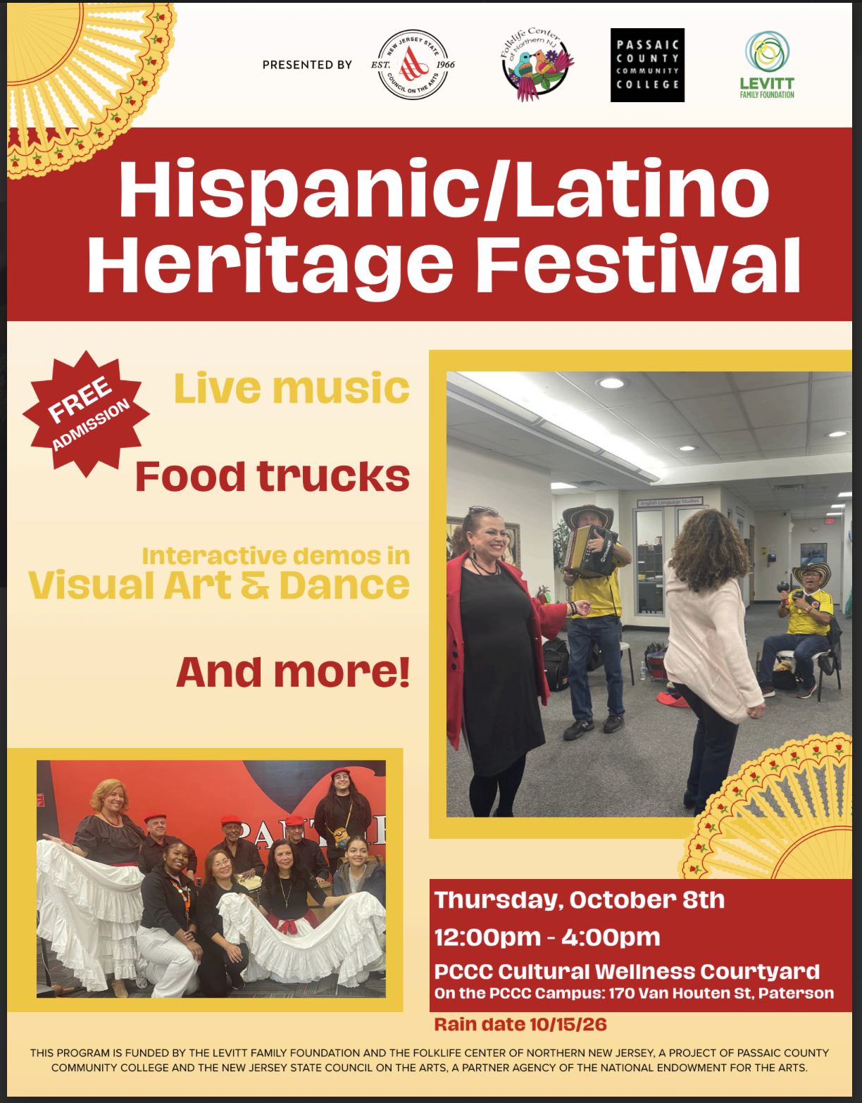 PCCC Hispanic History Month Festival