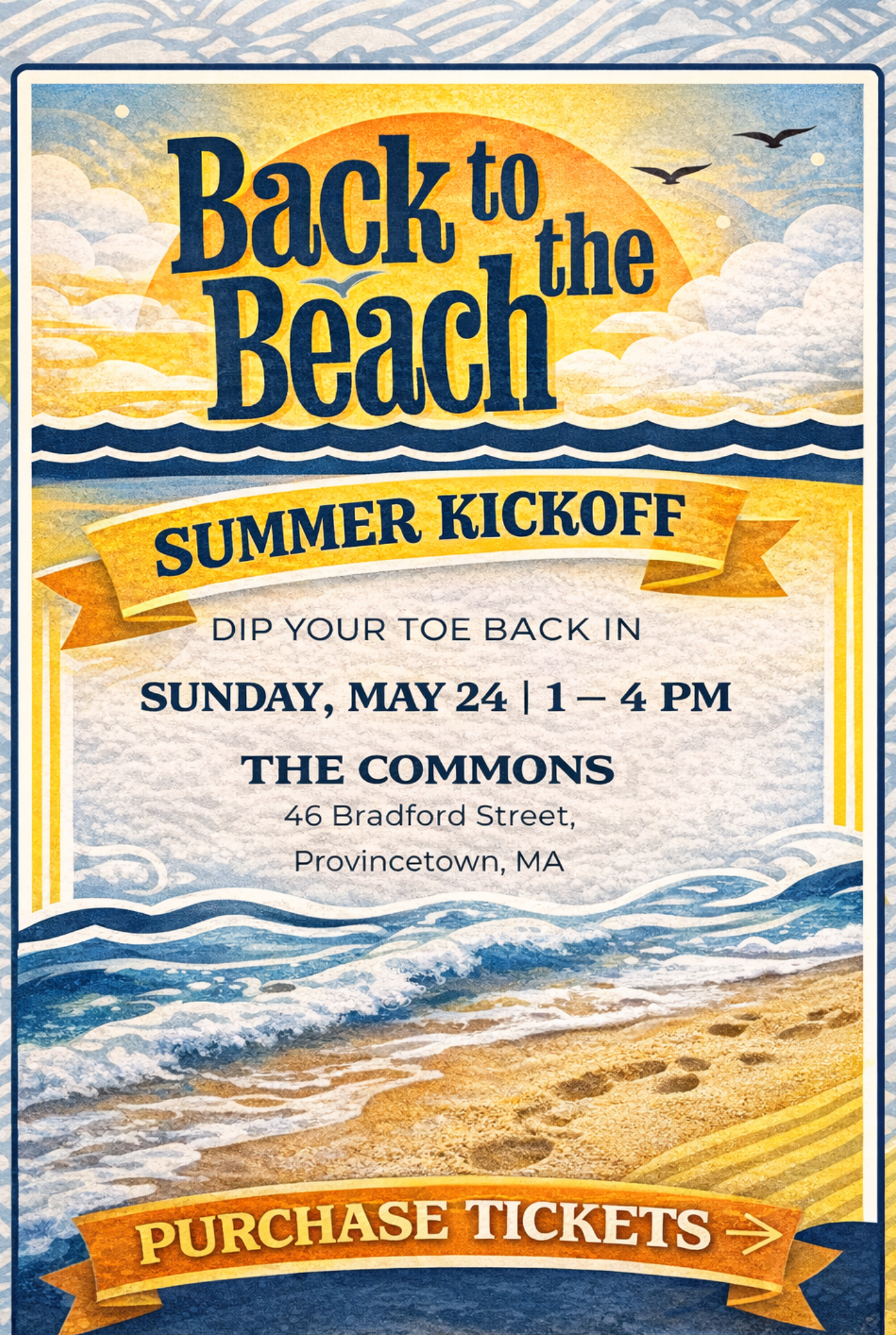 BACK TO THE BEACH: A Summer Kickoff