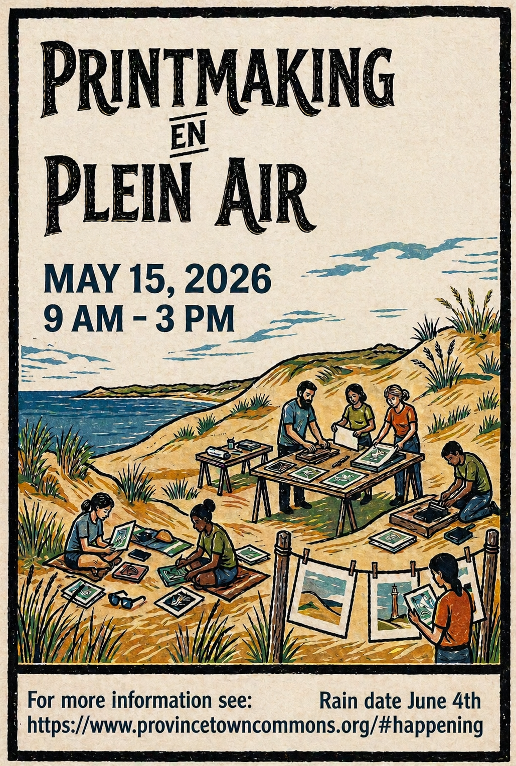 PRINTMAKING EN PLEIN AIR' WITH ELSPETH SLAYTER