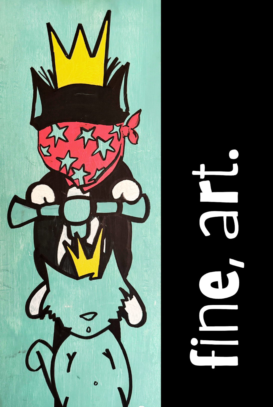 FINE, ART BY CARMEN DA SILVA AND HEAT MACFARLAND