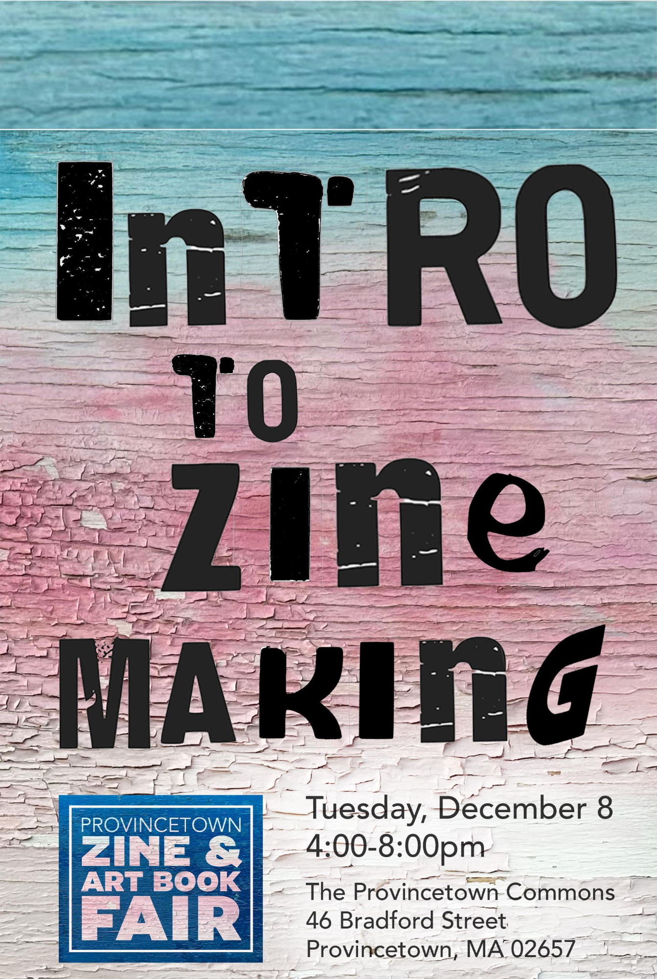 INTRO TO ZINE MAKING
