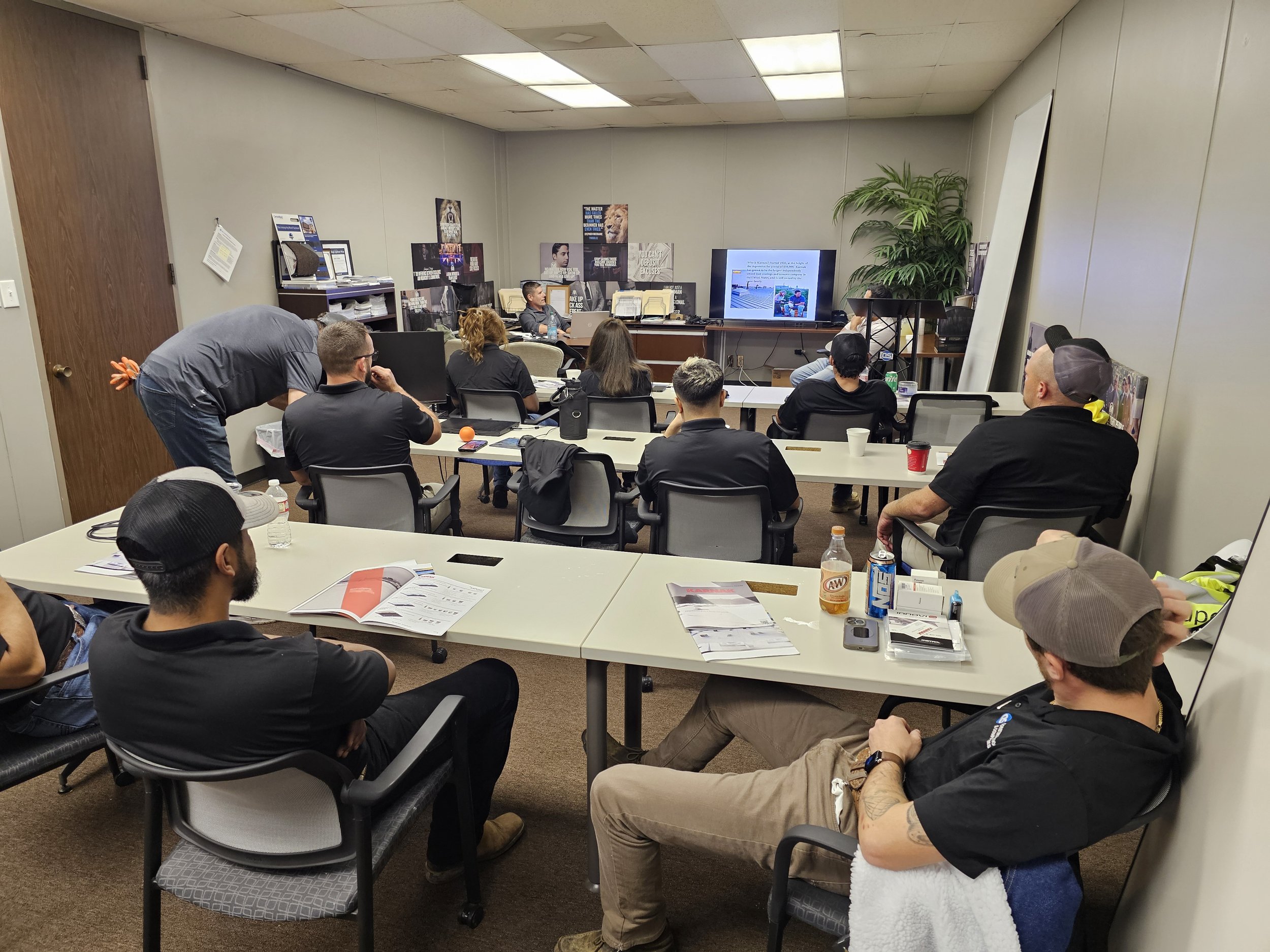 Karnak training for our OS Construction team.