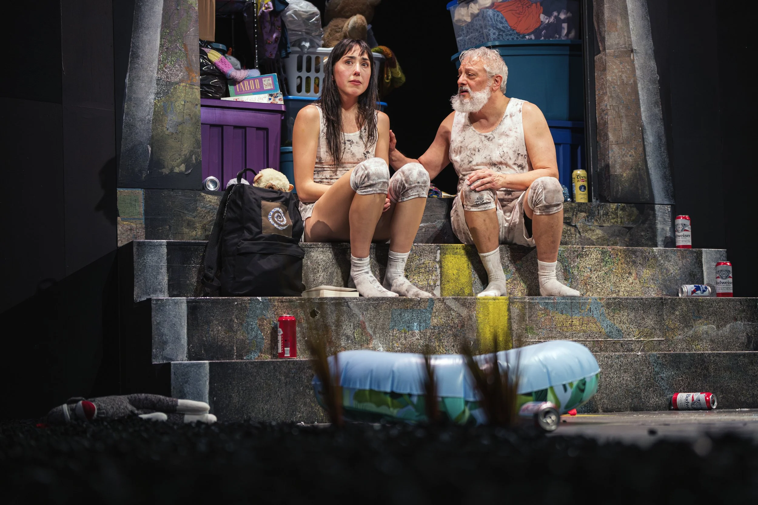 "Racecar Racecar Racecar" Artists Repertory Theatre (photo by Philip J. Hatton)