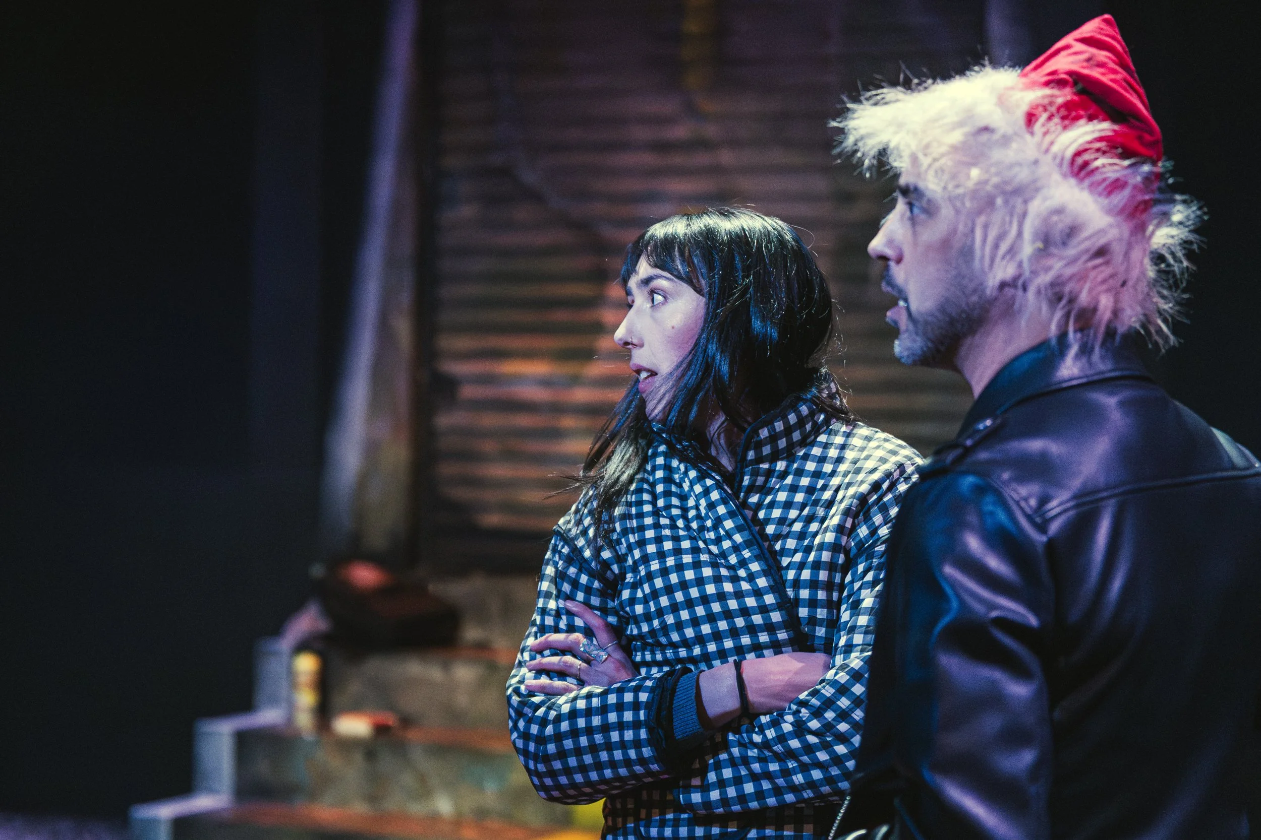 "Racecar Racecar Racecar" Artists Repertory Theatre (photo by Philip J. Hatton)