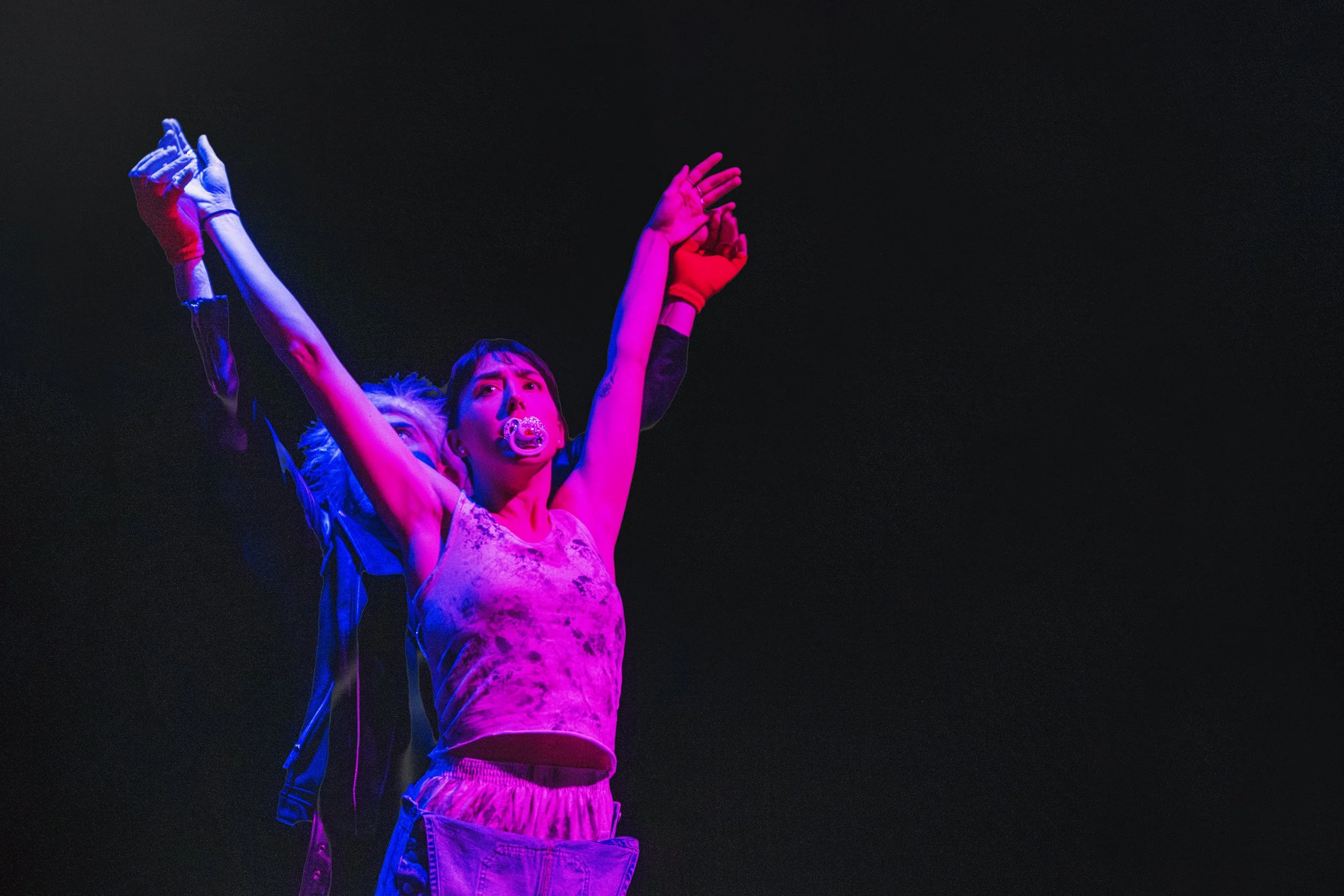 "Racecar Racecar Racecar" Artists Repertory Theatre (photo by Philip J. Hatton)