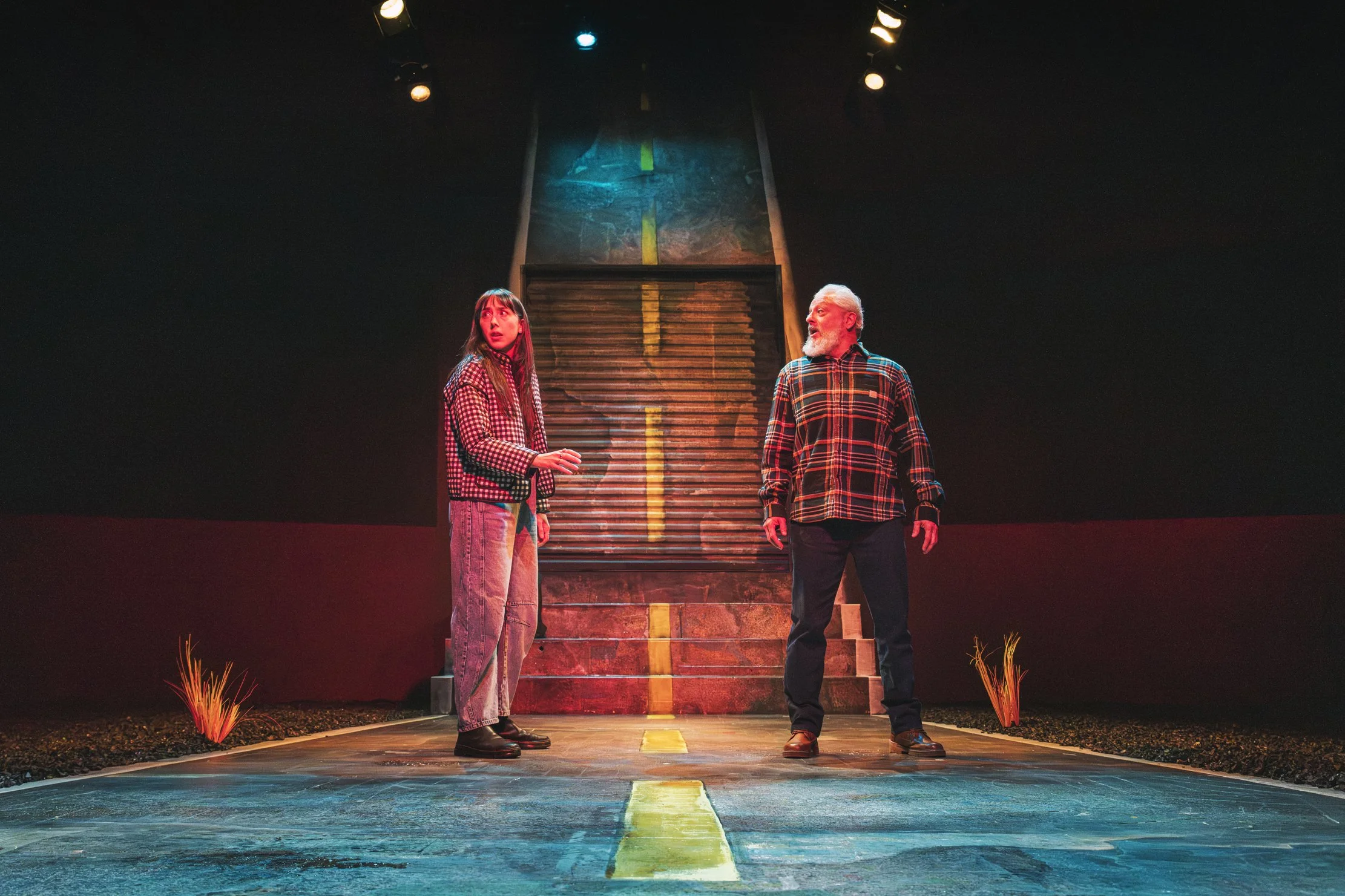 "Racecar Racecar Racecar" Artists Repertory Theatre (photo by Philip J. Hatton)