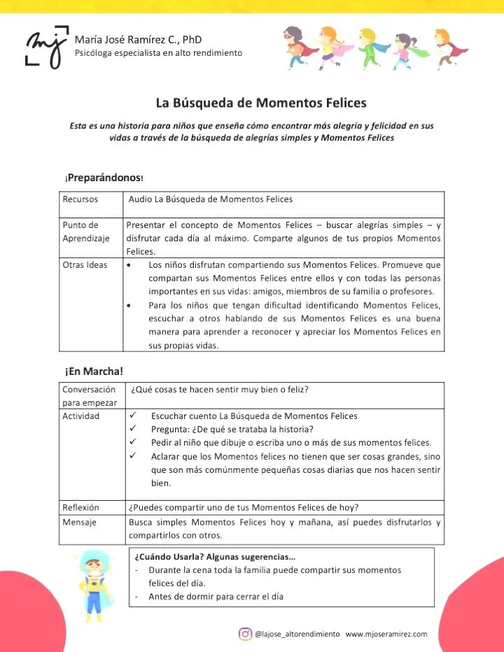La Búsqueda de Momentos Felices
