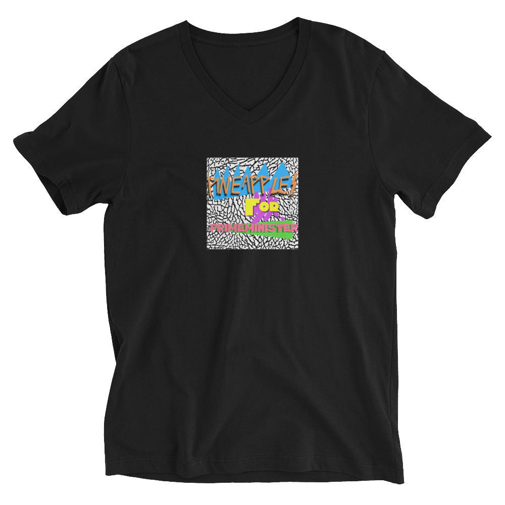 Unisex Pineapple Safari V neck Tee