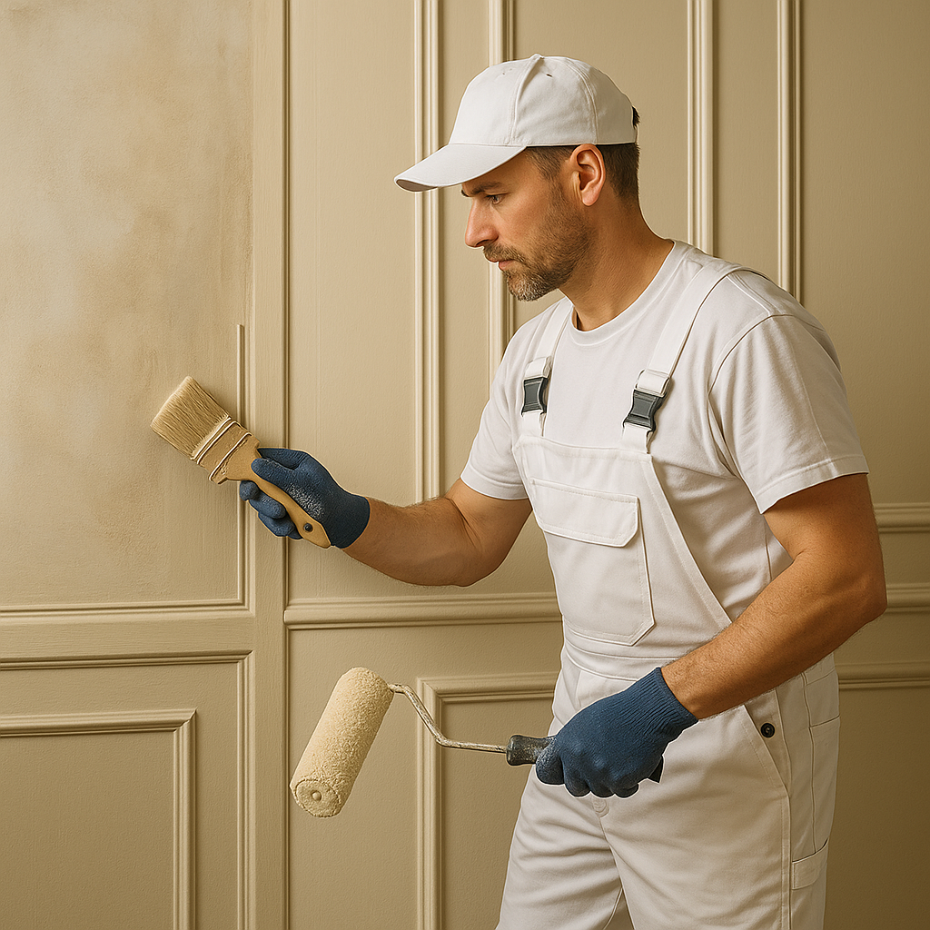 Malerarbejde med tradition og moderne teknik