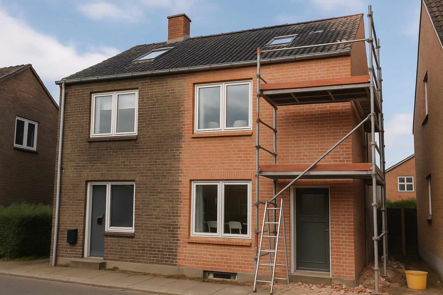 Facaderenovering i Aarhus der forvandler dit hjem