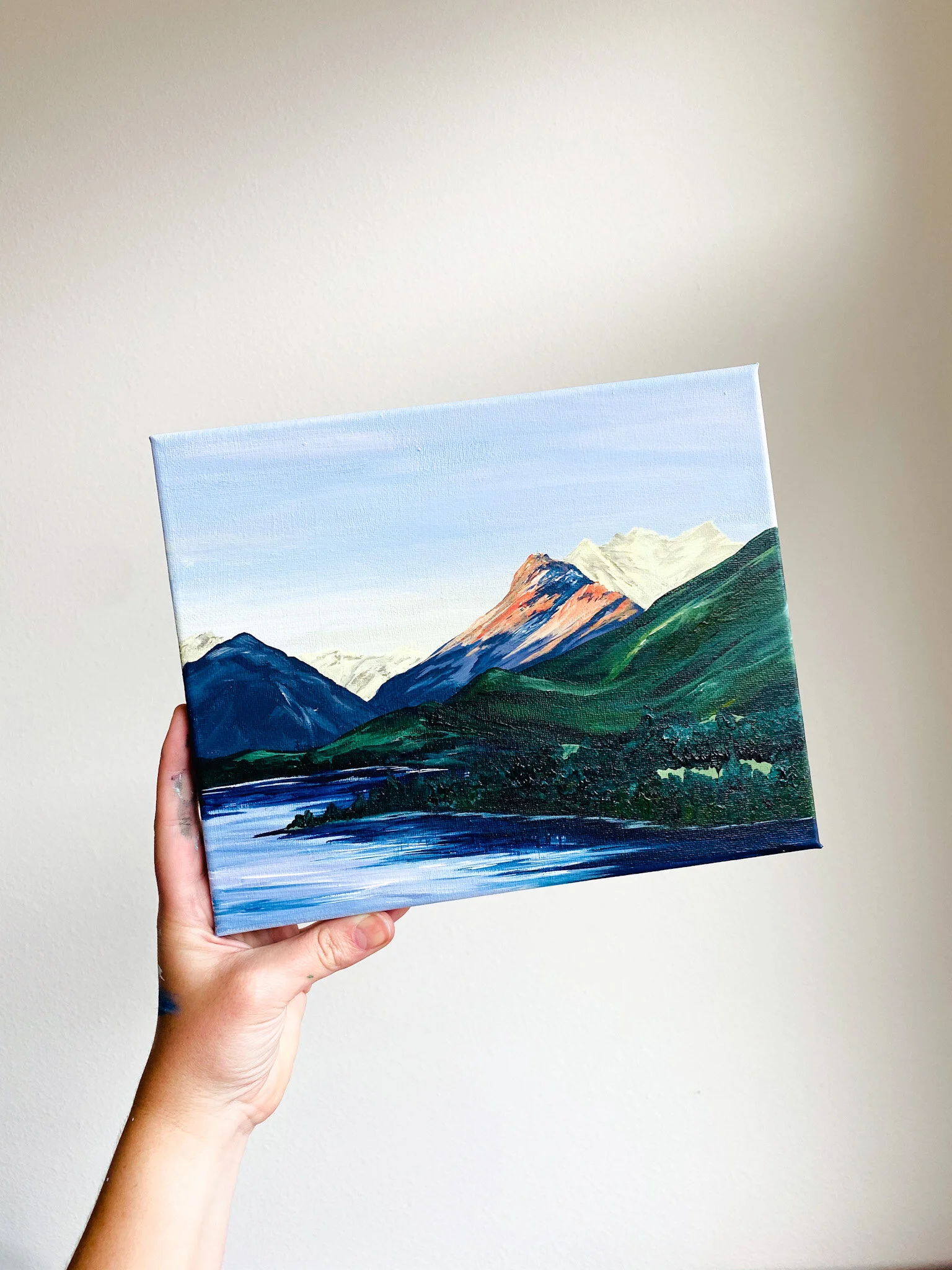 Sun-kissed Peaks